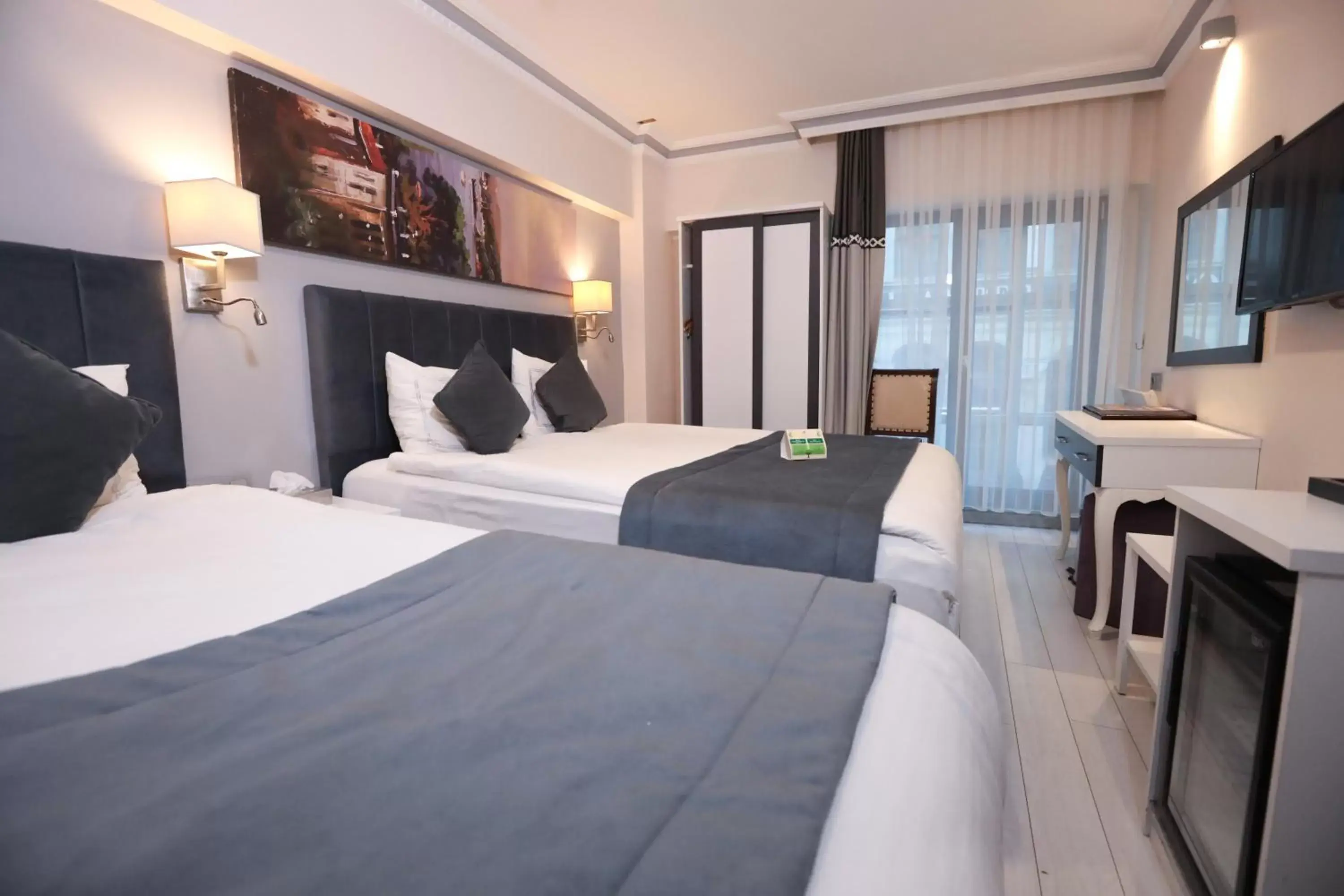Bed in Skalion Hotel & SPA