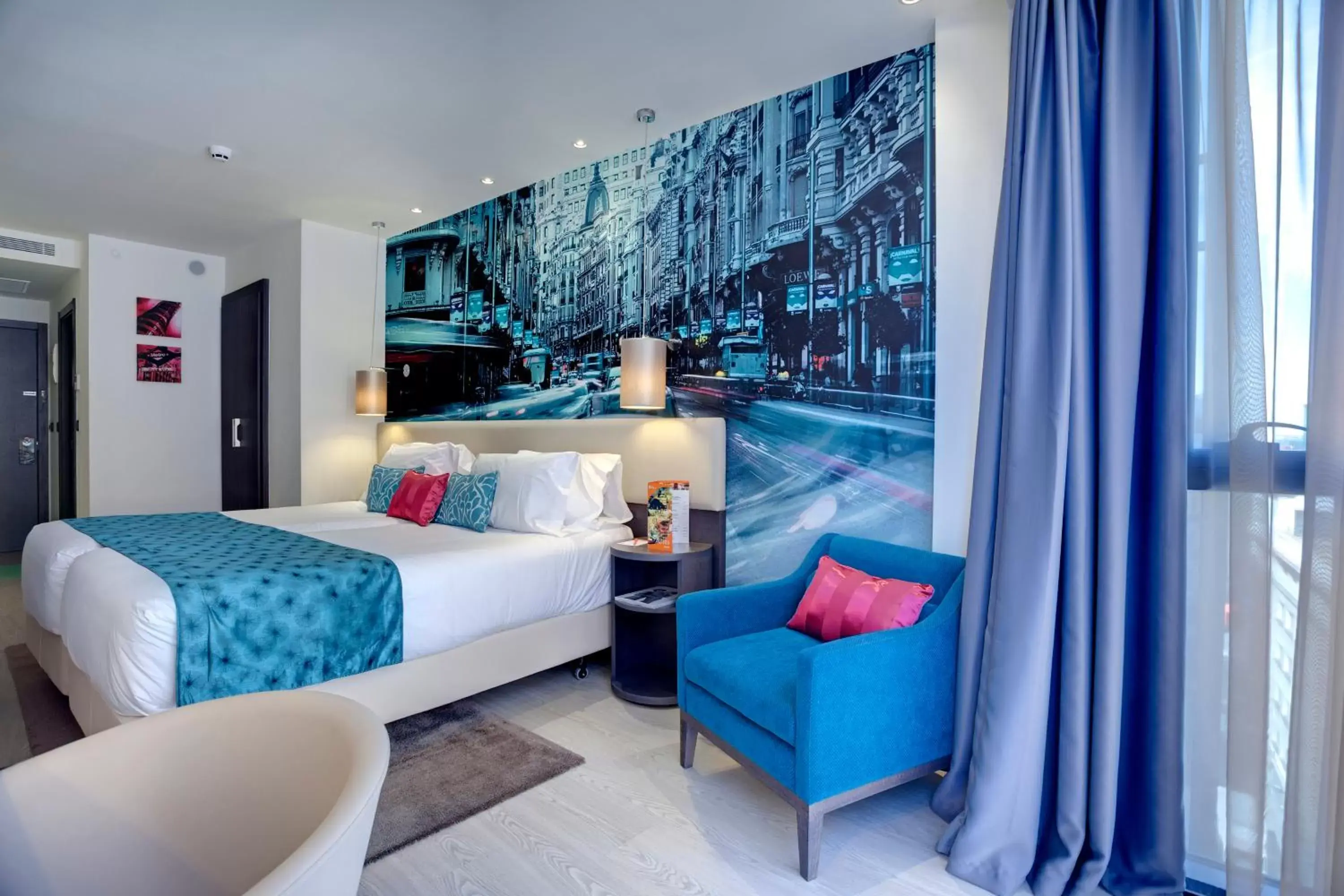 Bedroom in Hotel Indigo Madrid - Gran Via, an IHG Hotel