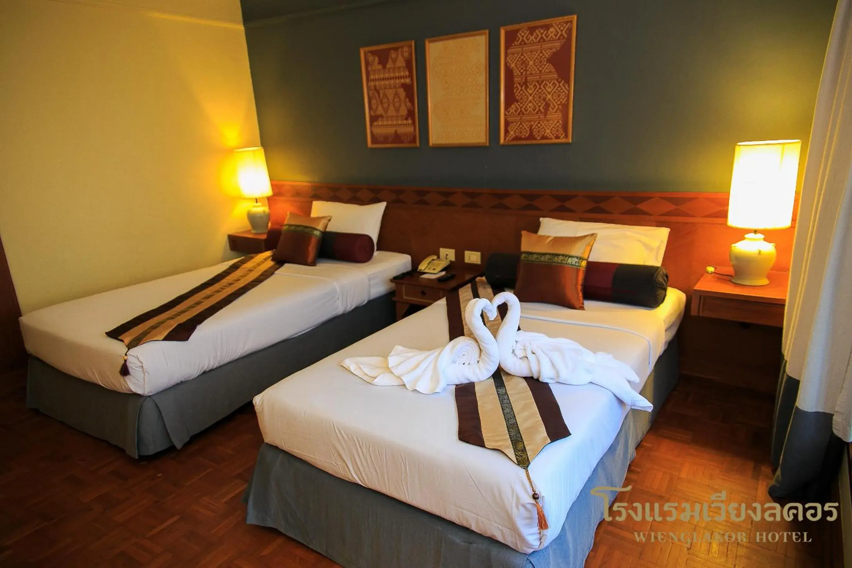 Bedroom, Bed in Wienglakor Hotel (SHA Extra Plus)