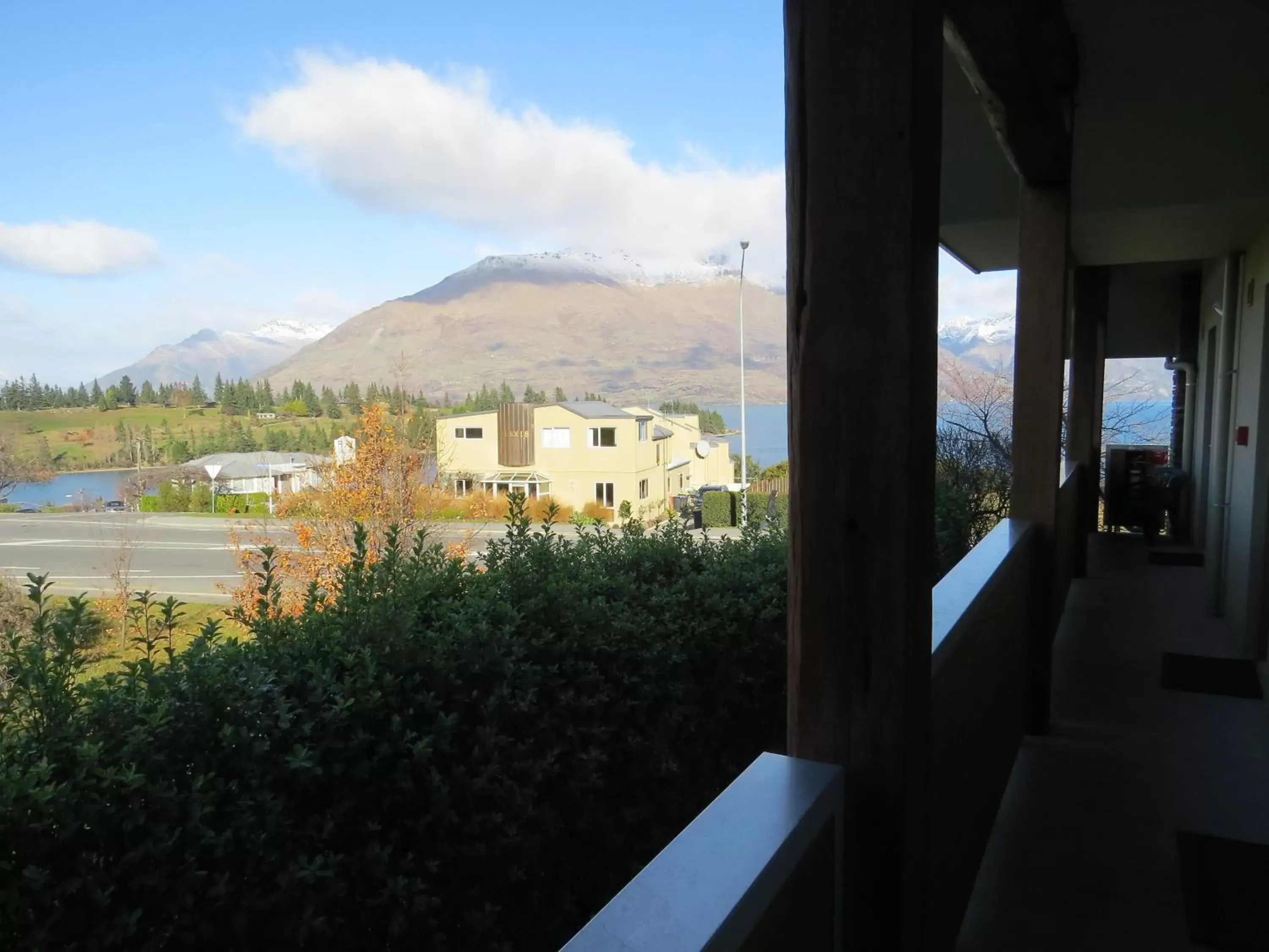 Balcony/Terrace, Mountain View in Queenstown Motel Apartments