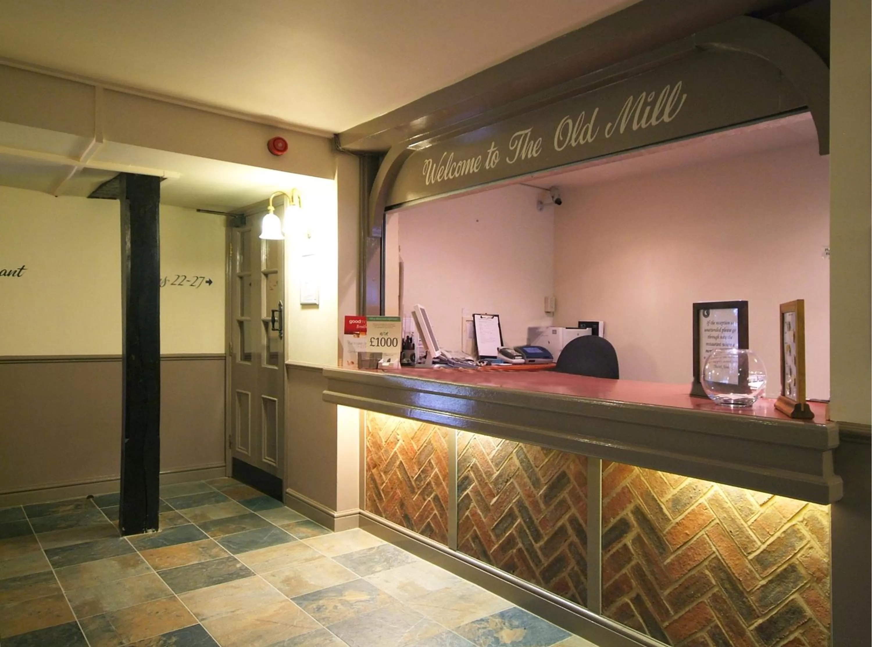 Lobby or reception in Old Mill by Chef & Brewer Collection