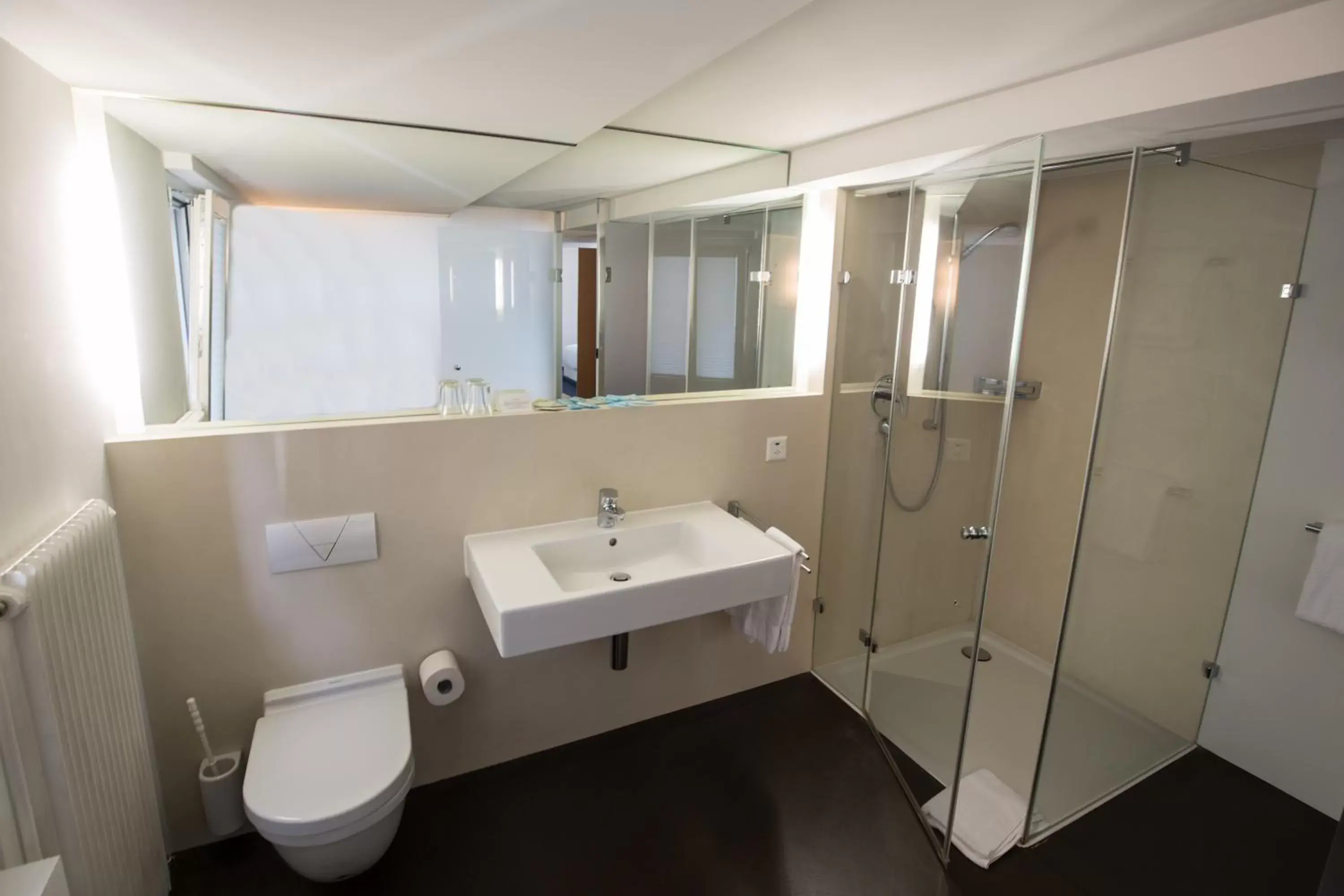 Shower, Bathroom in Hotel & Restaurant Rössli