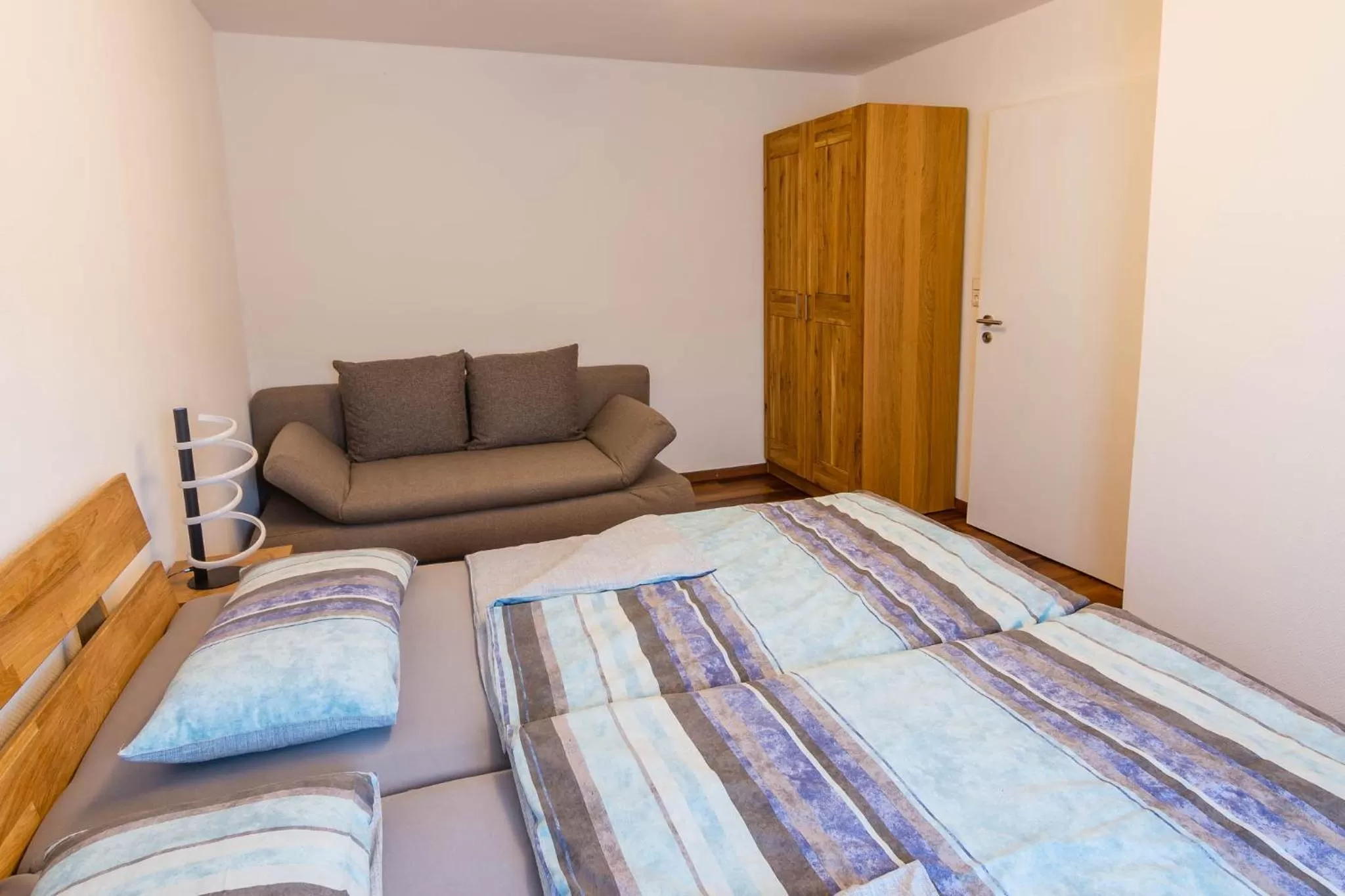 Bedroom, Bed in Gästehaus Jagsttal