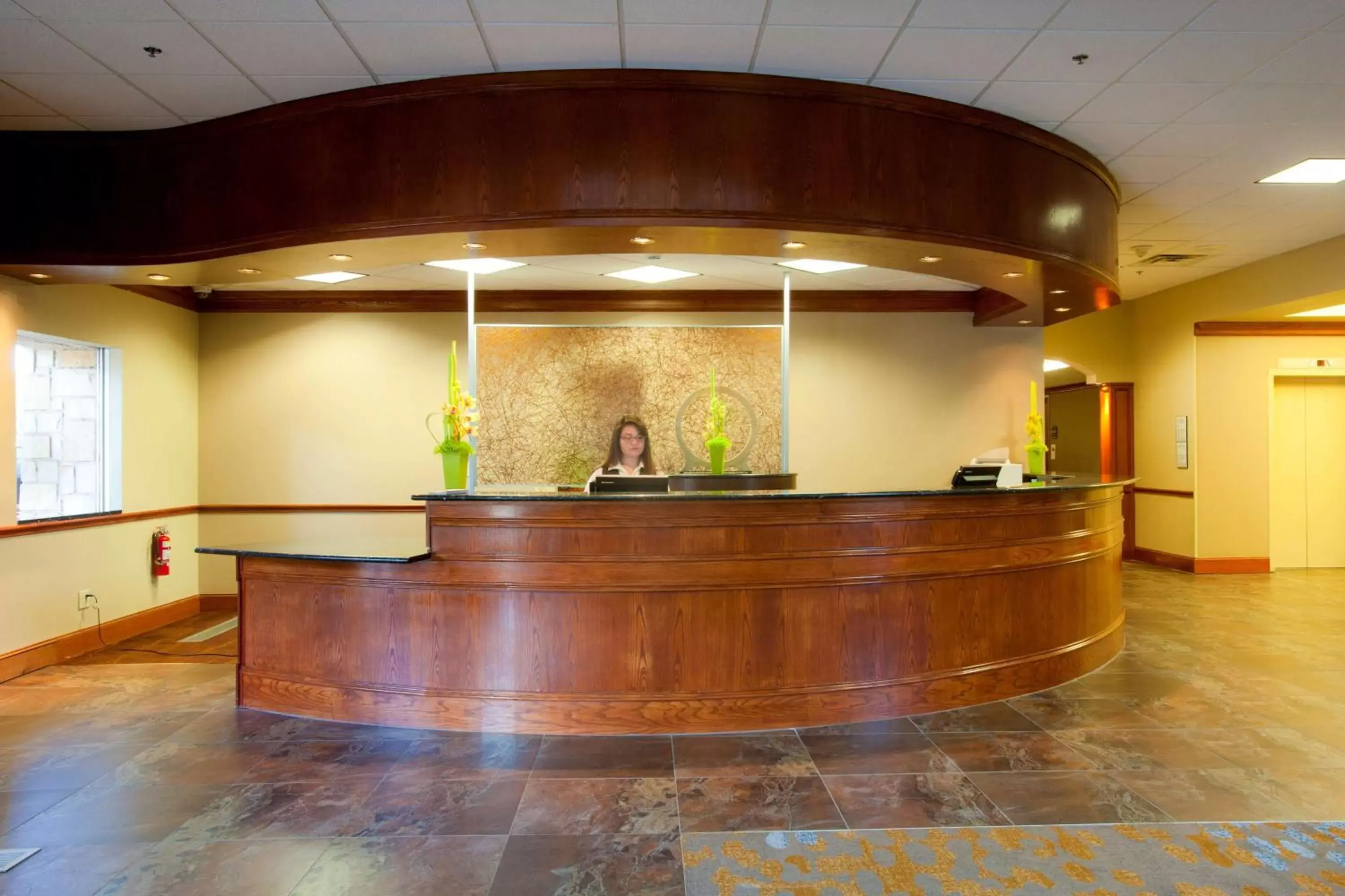 Lobby or reception in DoubleTree by Hilton Midland Plaza