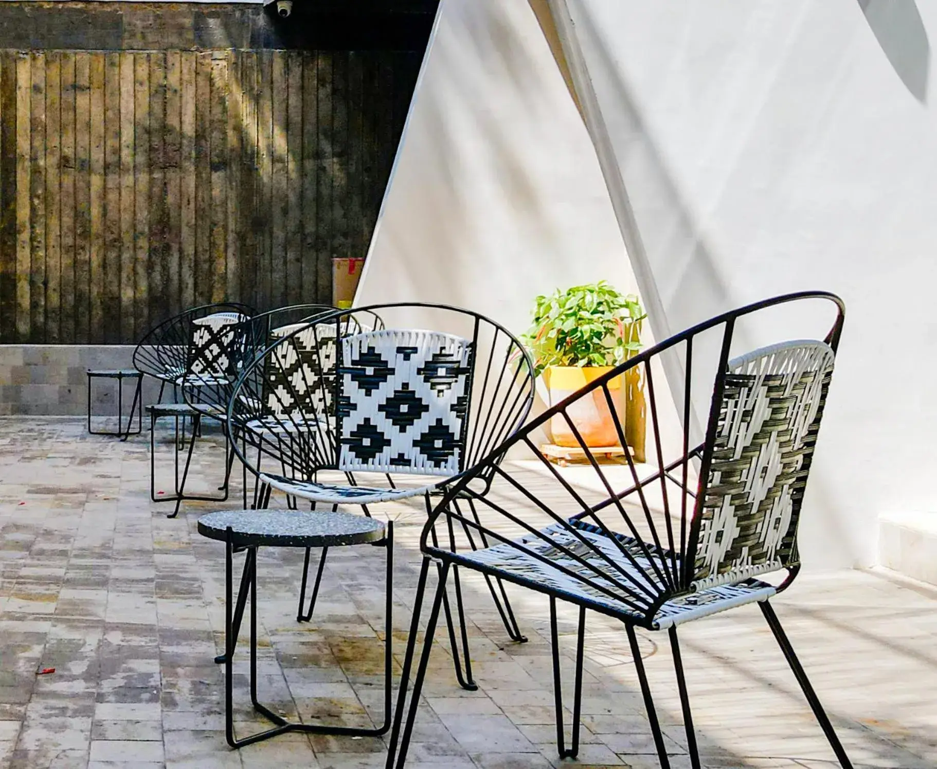 Patio, Seating Area in Ximena Hotel Boutique