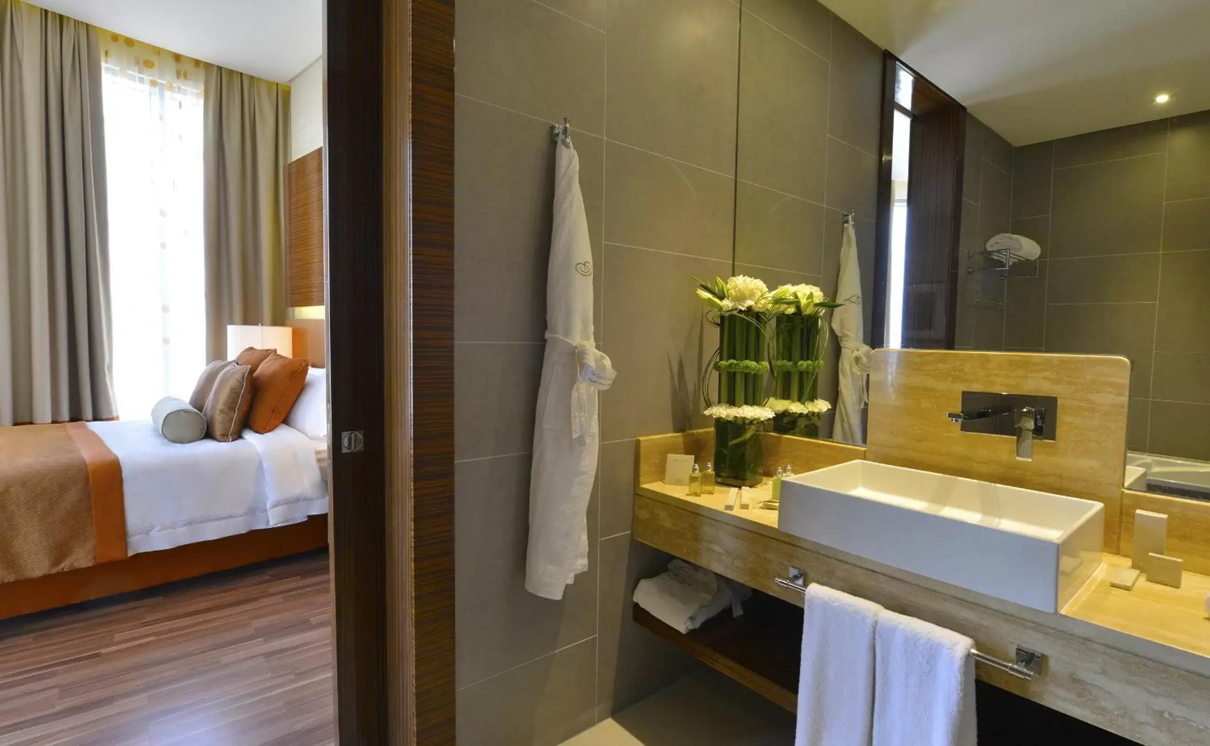 Bathroom in Fraser Suites Diplomatic Area Bahrain