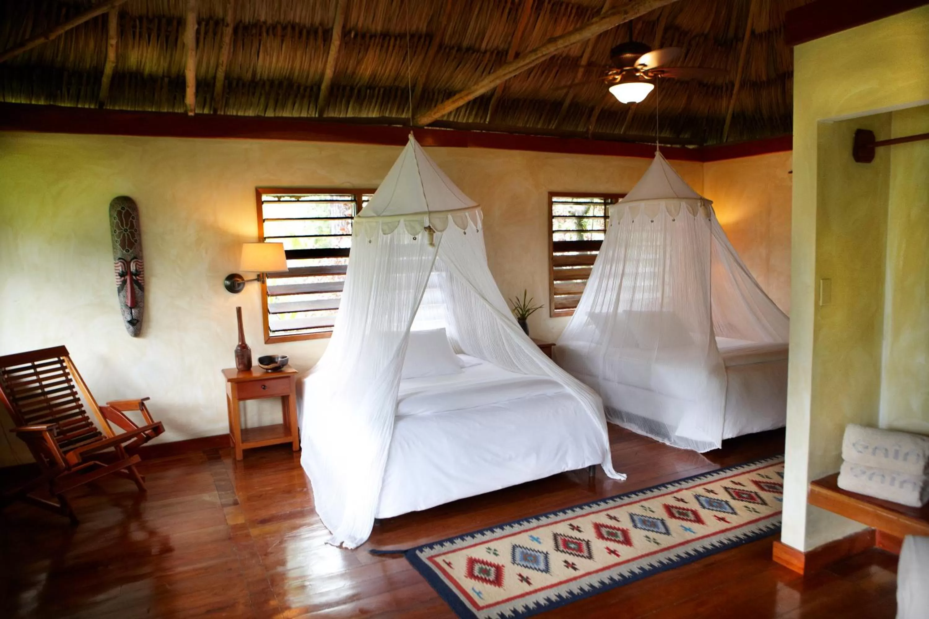 Bed in Gaia Riverlodge