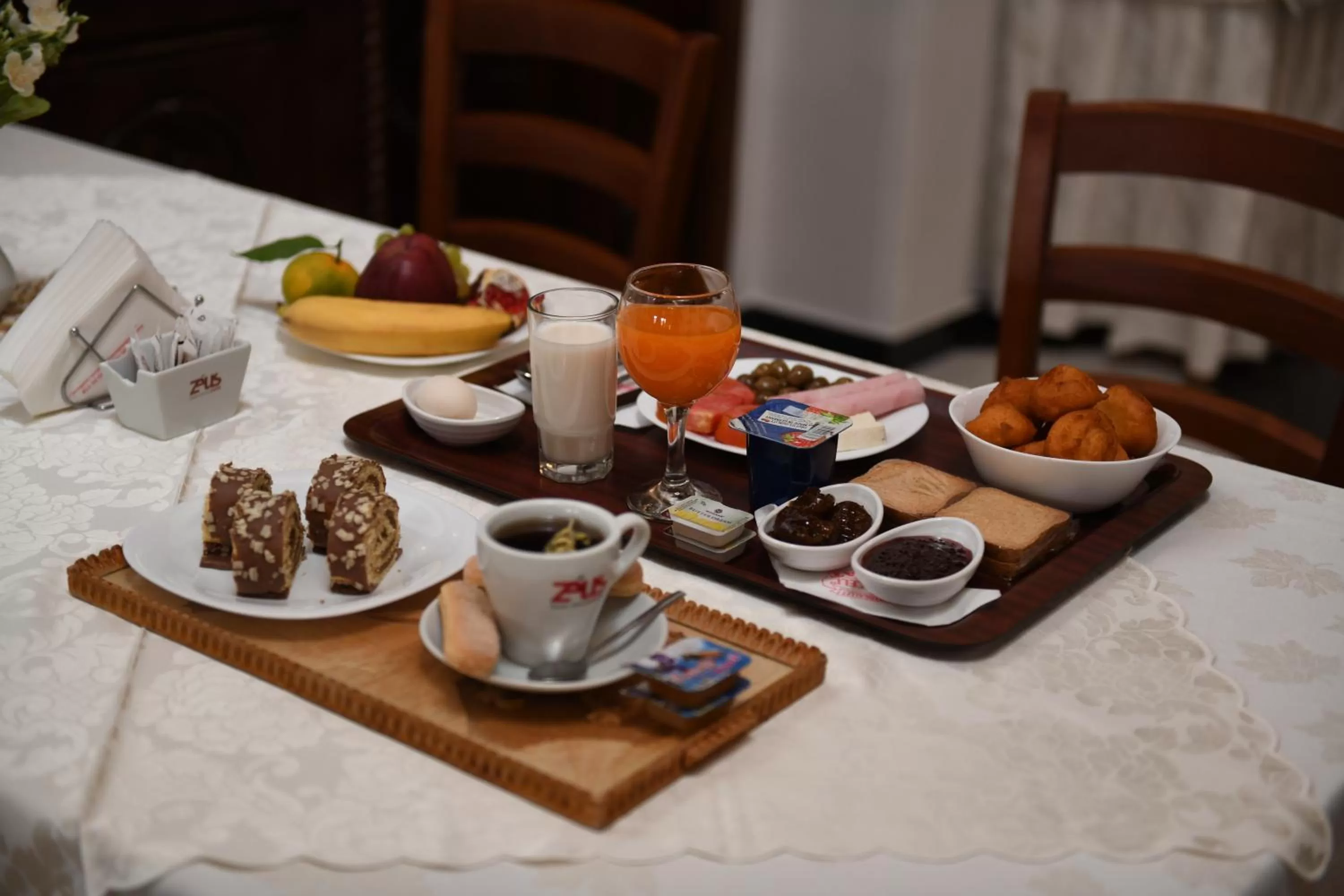 Breakfast in Hotel Kaceli