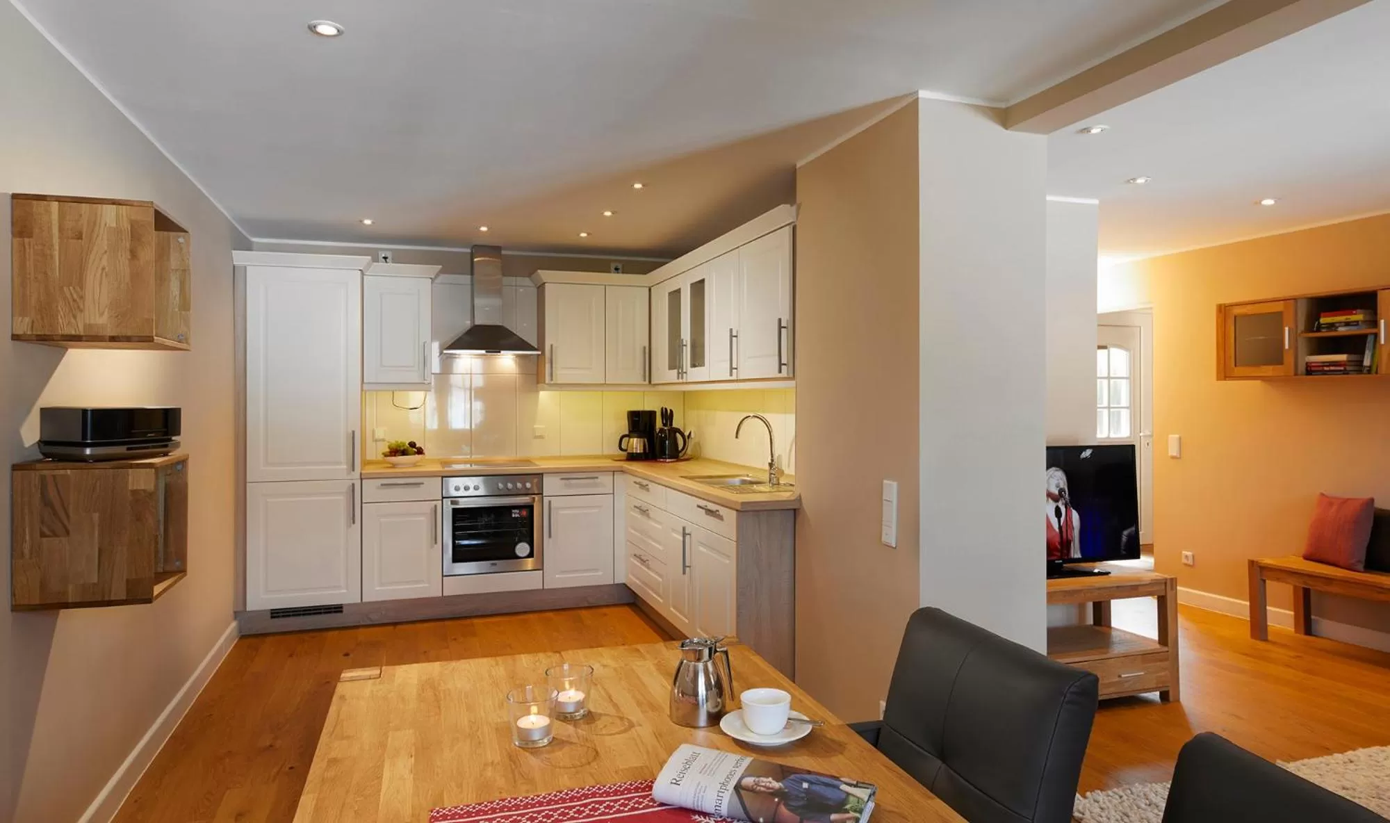 Kitchen or kitchenette, Kitchen/Kitchenette in Hotel Rimberg