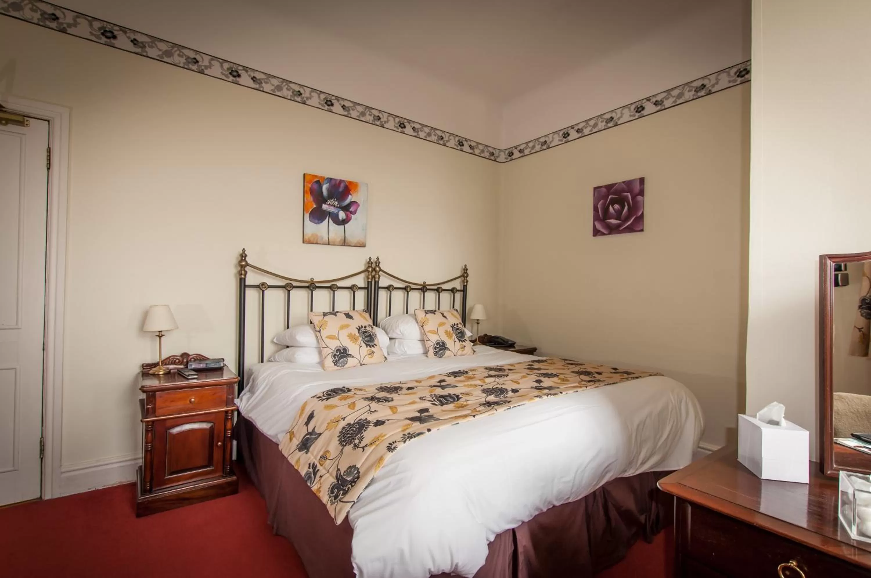 Bed in Eype's Mouth Country Hotel