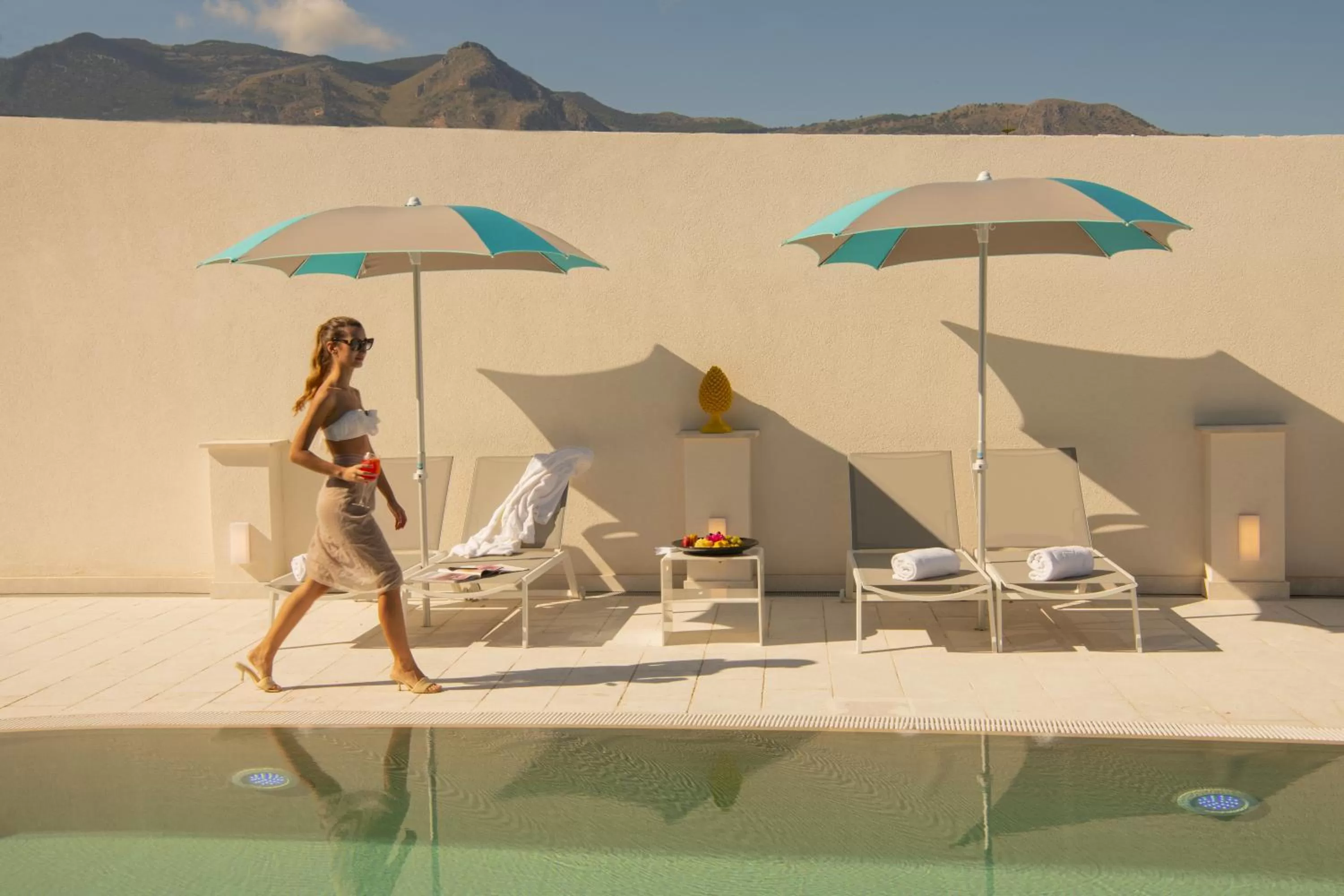 Swimming pool in Resort La Battigia Beach & Spa