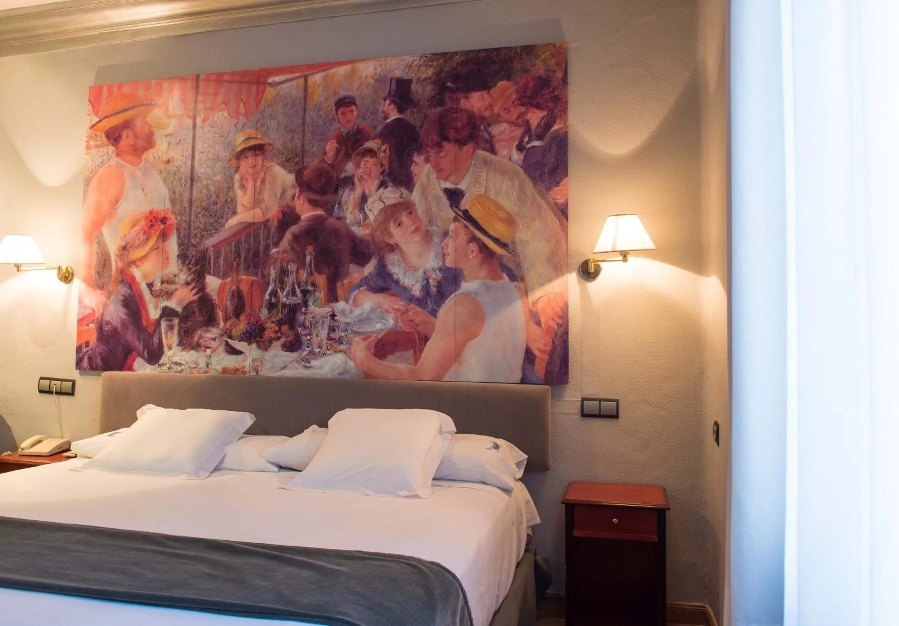 Bed in Hotel Los Angeles Granada