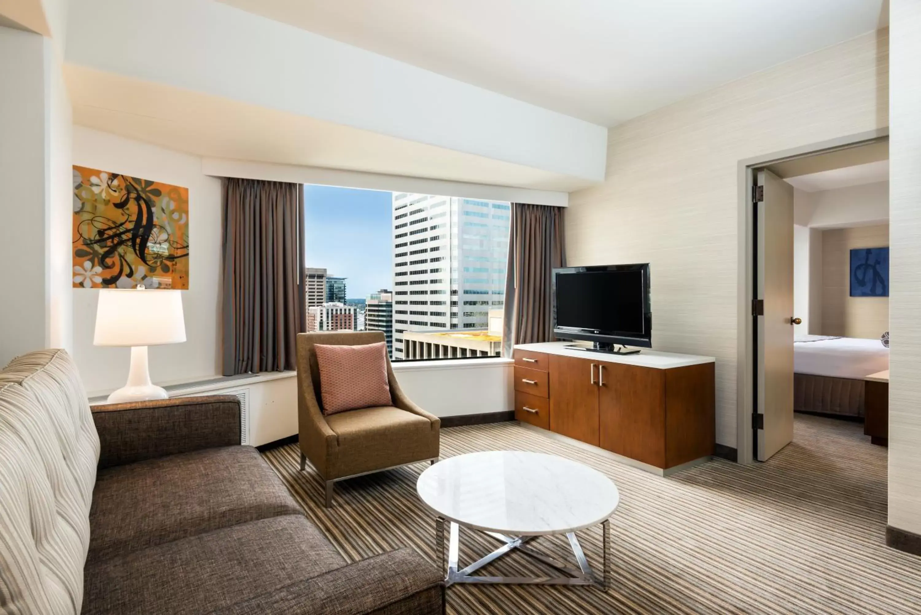 Executive King Suite in Crowne Plaza Seattle, an IHG Hotel with no Resort Fee