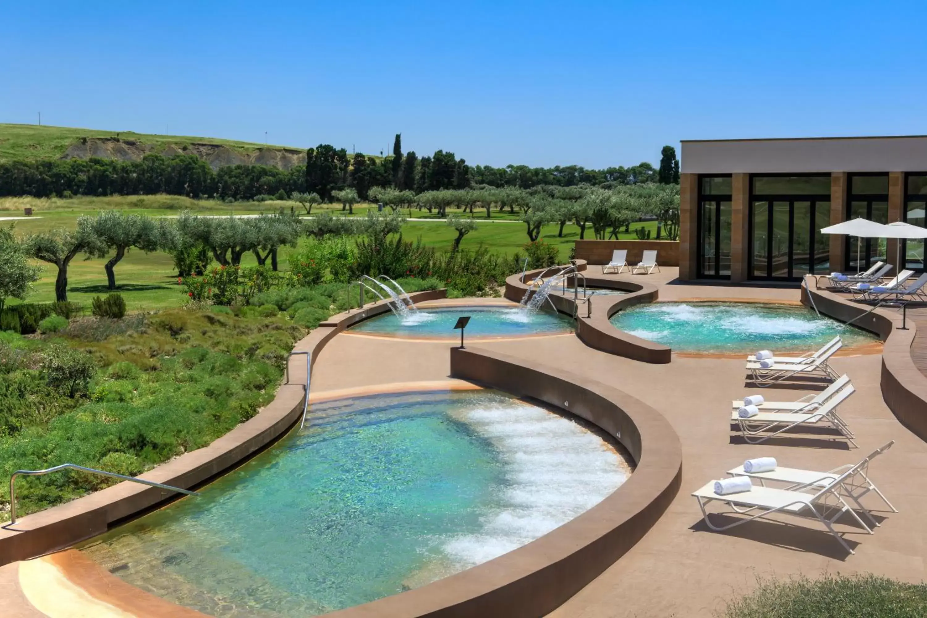 Hot Tub, Swimming Pool in Verdura Resort