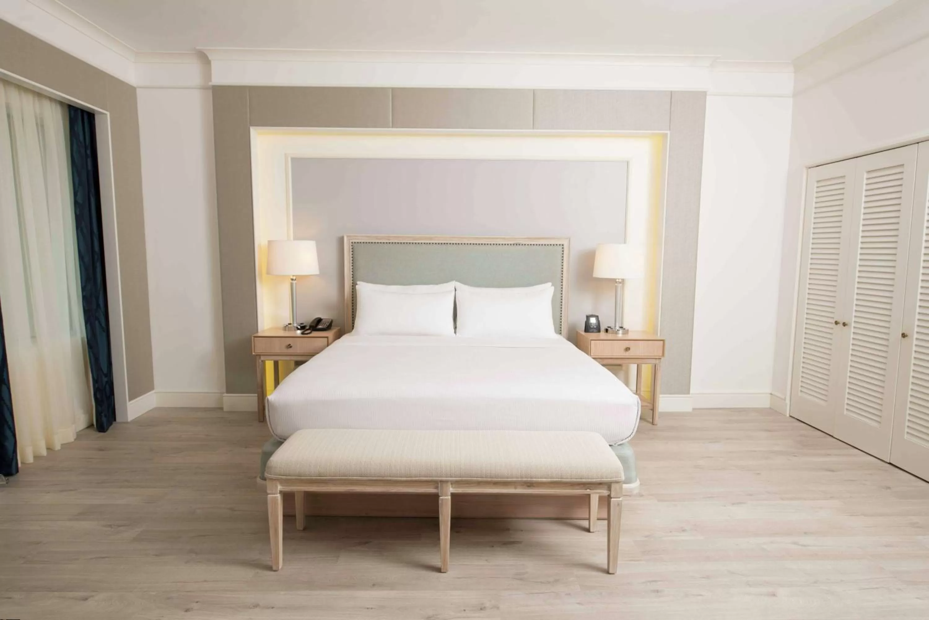 Bed in Hilton Colon Guayaquil Hotel