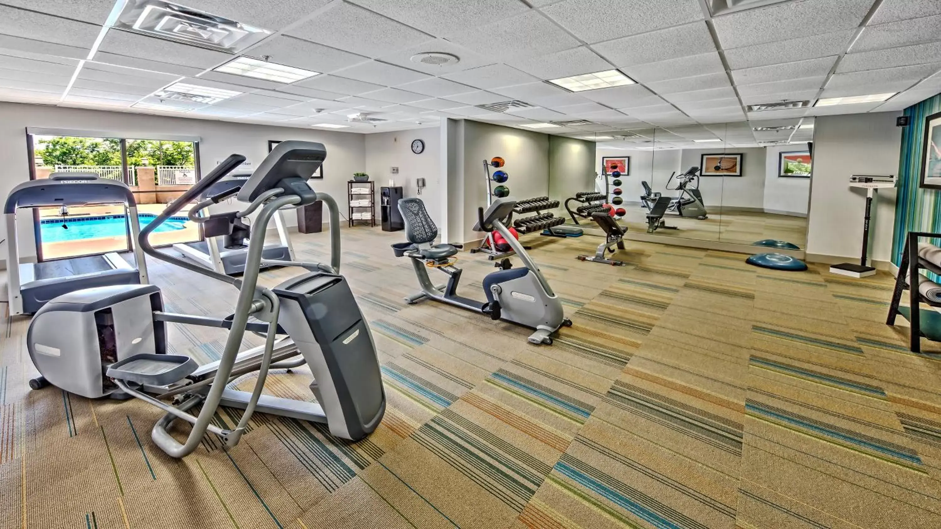 Spa and wellness centre/facilities, Fitness Center/Facilities in Holiday Inn Express Murfreesboro Central, an IHG Hotel