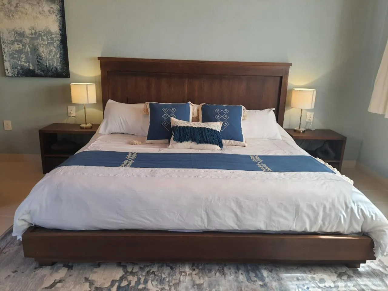 Bed in Mansion San Miguel