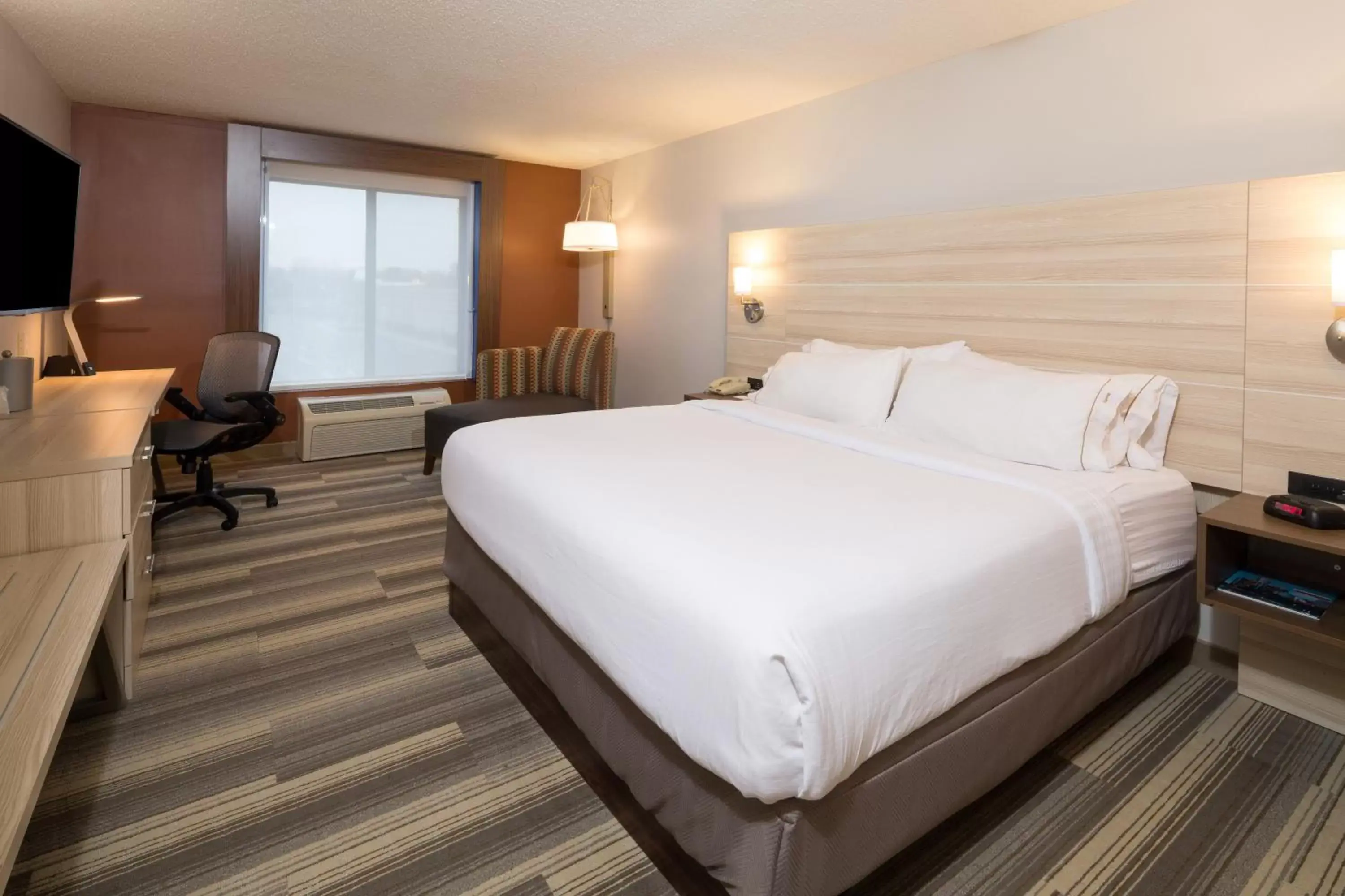 Photo of the whole room, Bed in Holiday Inn Express Hotel & Suites Detroit-Utica, an IHG Hotel