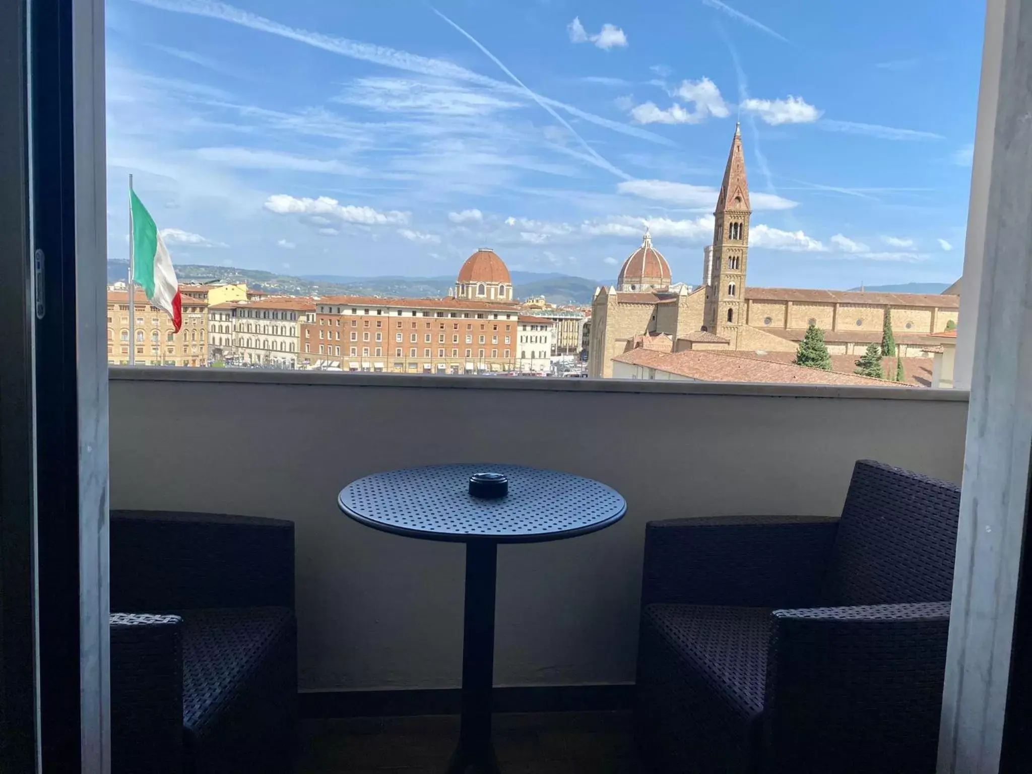 Balcony/Terrace in c-hotels Ambasciatori