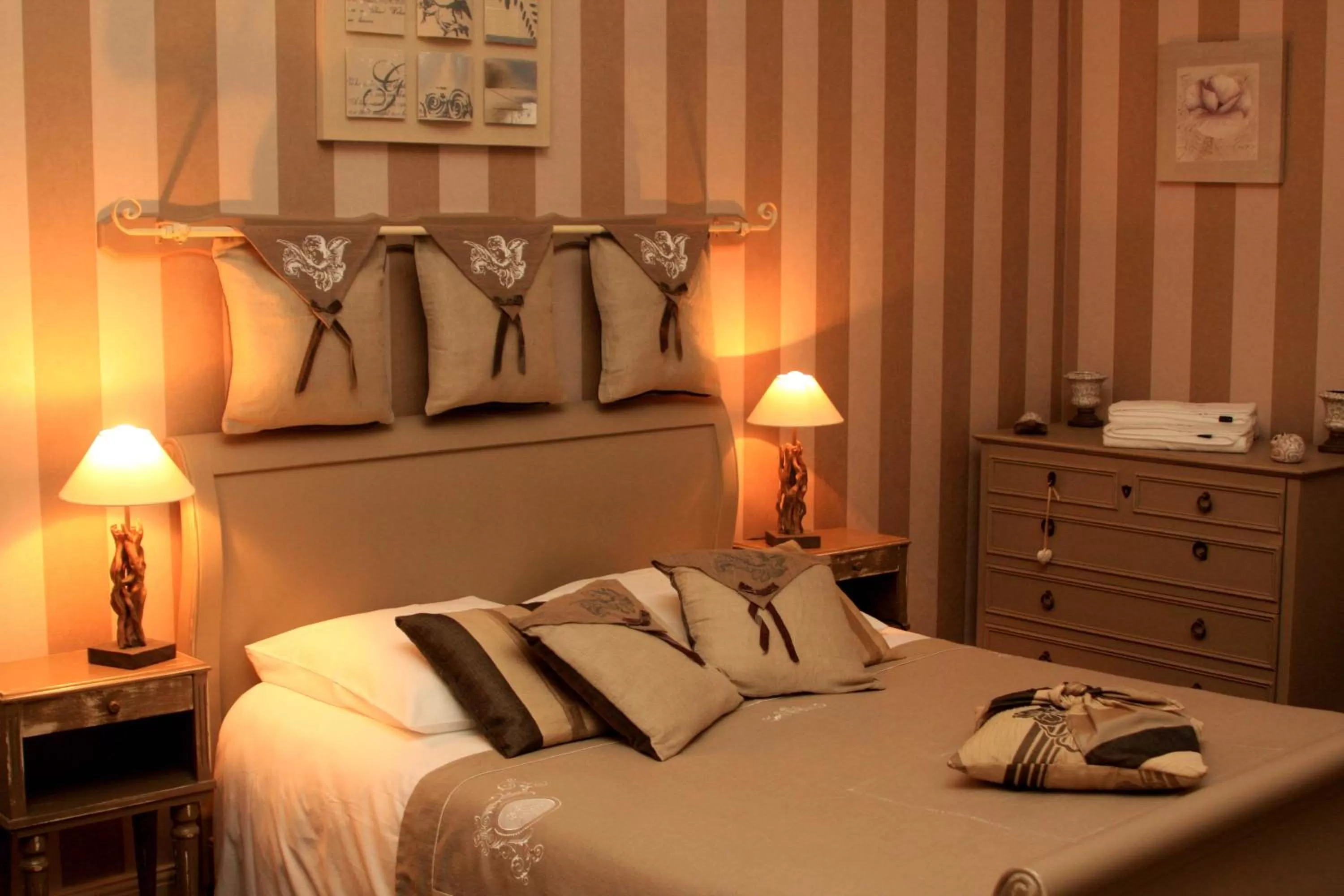 Bed in Château la Moune