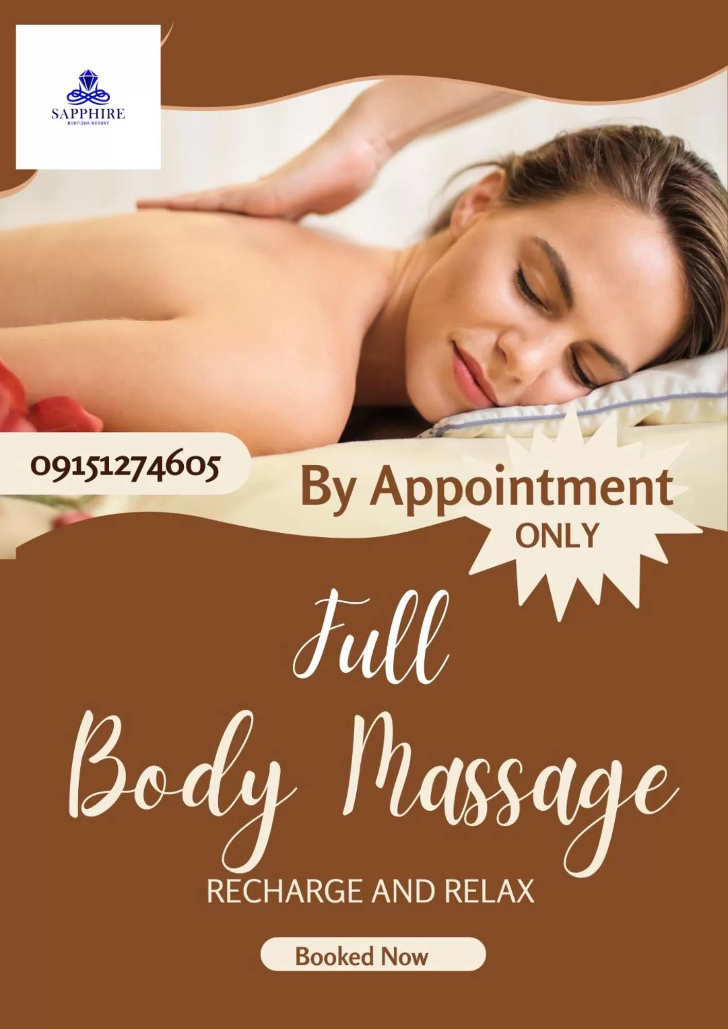 Massage in Sapphire Boutique Resort