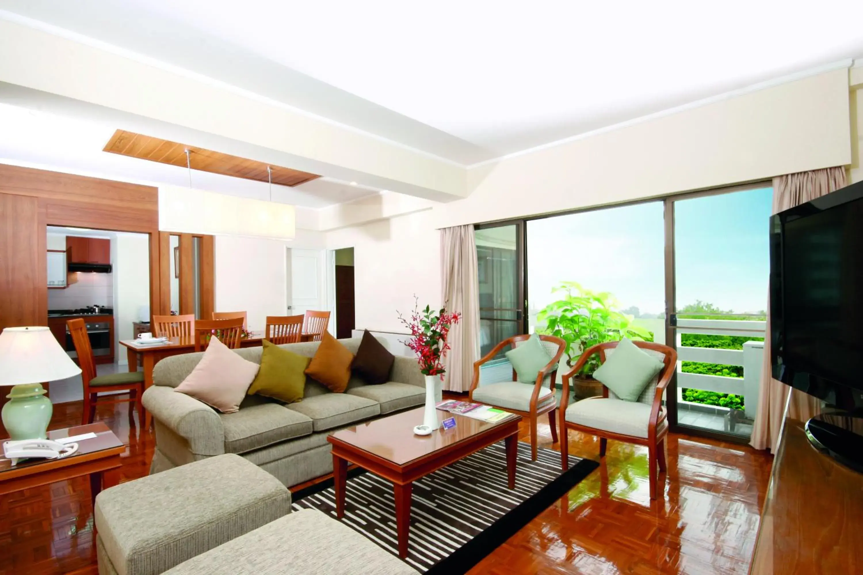 Two-Bedroom Apartment in Kantary House Ramkamhaeng Hotel