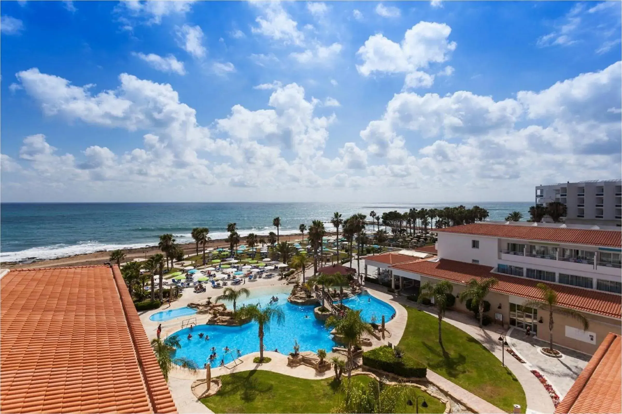 Balcony/Terrace, Pool View in Leonardo Cypria Bay