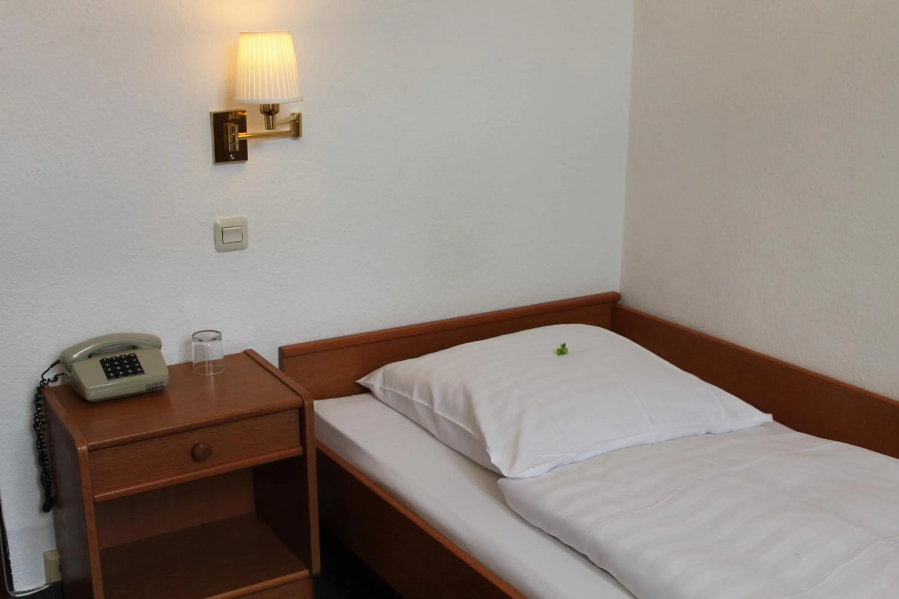 Bed in Hotel Weidenhof