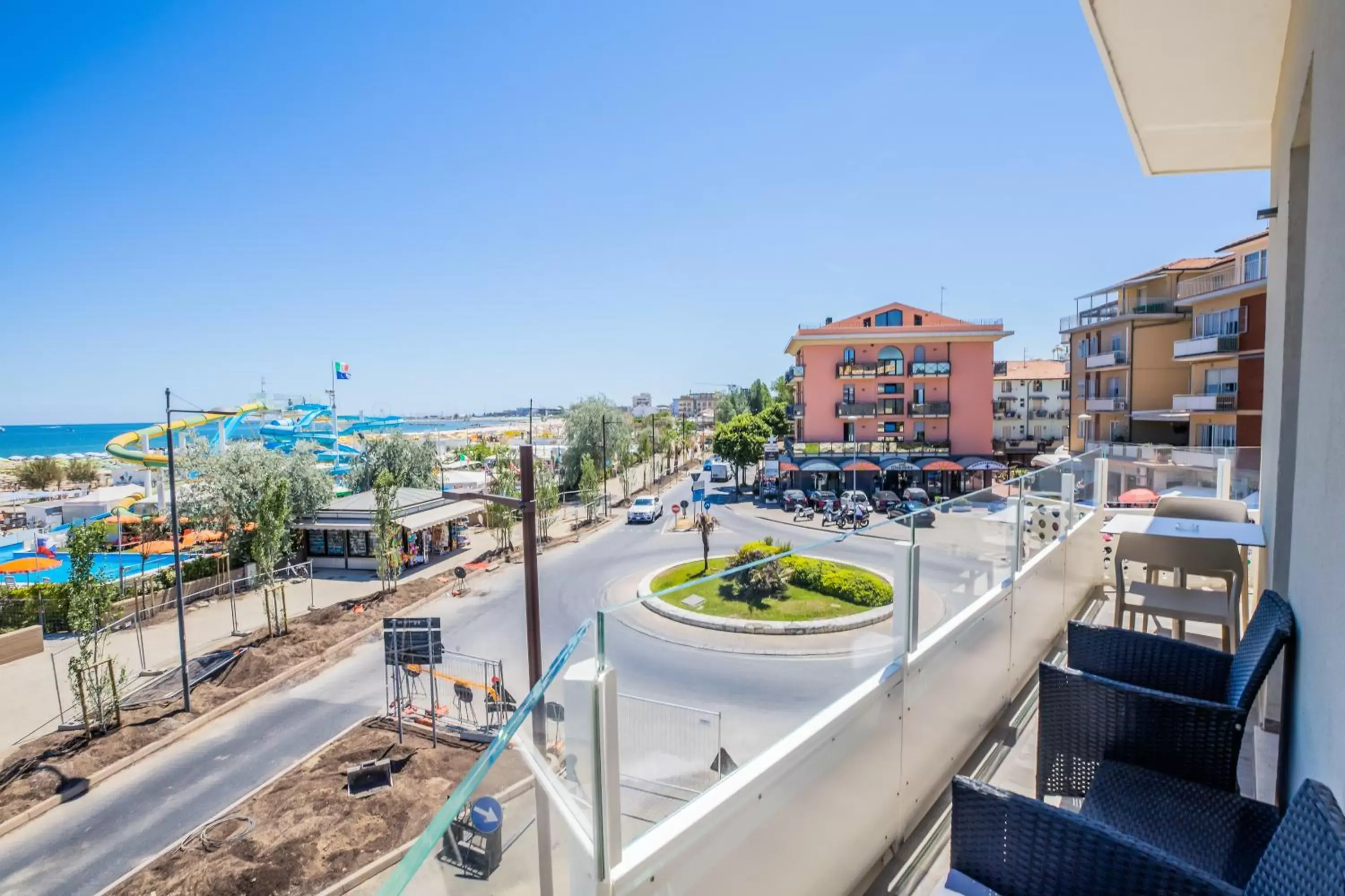 Balcony/Terrace in Hotel Baby