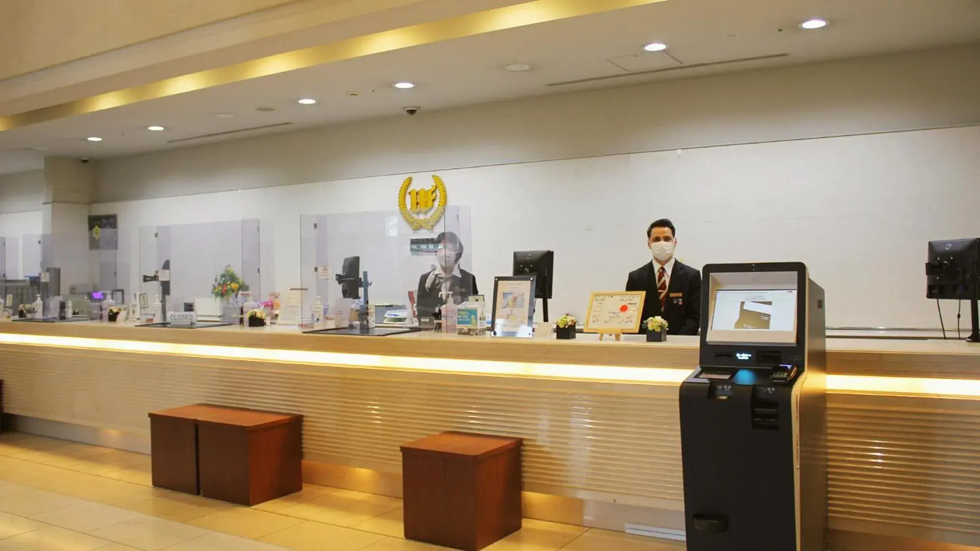 Lobby or reception in Tokyo Bay Ariake Washington Hotel Lobby or reception in Tokyo Bay Ariake Washington Hotel