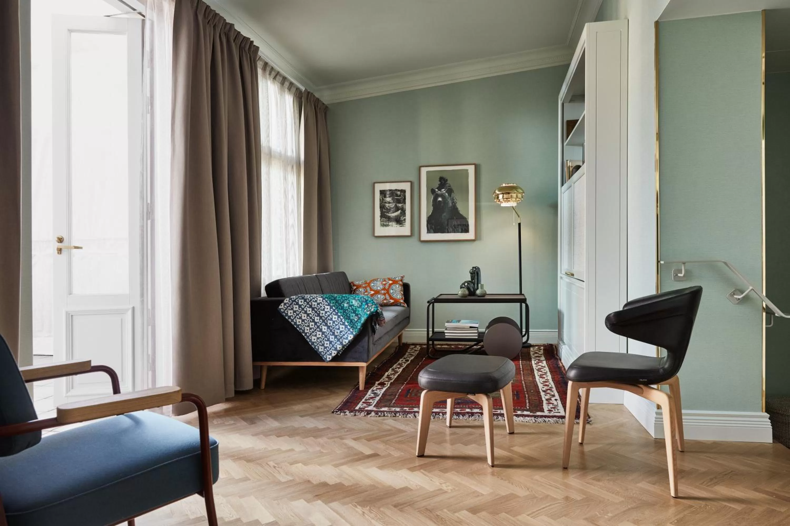 Living room in Hotel St. George Helsinki