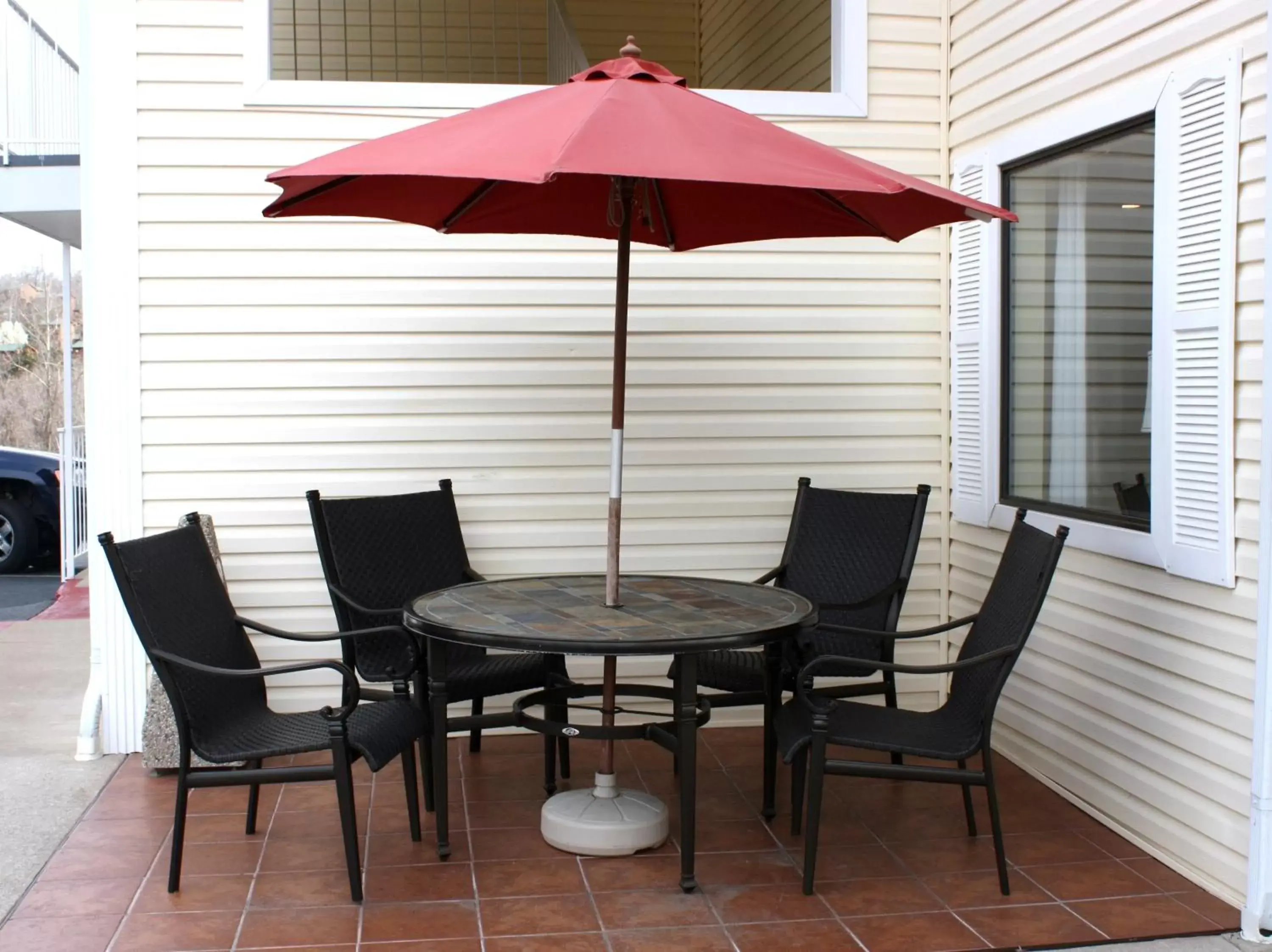 Balcony/Terrace in Whispering Hills Inn