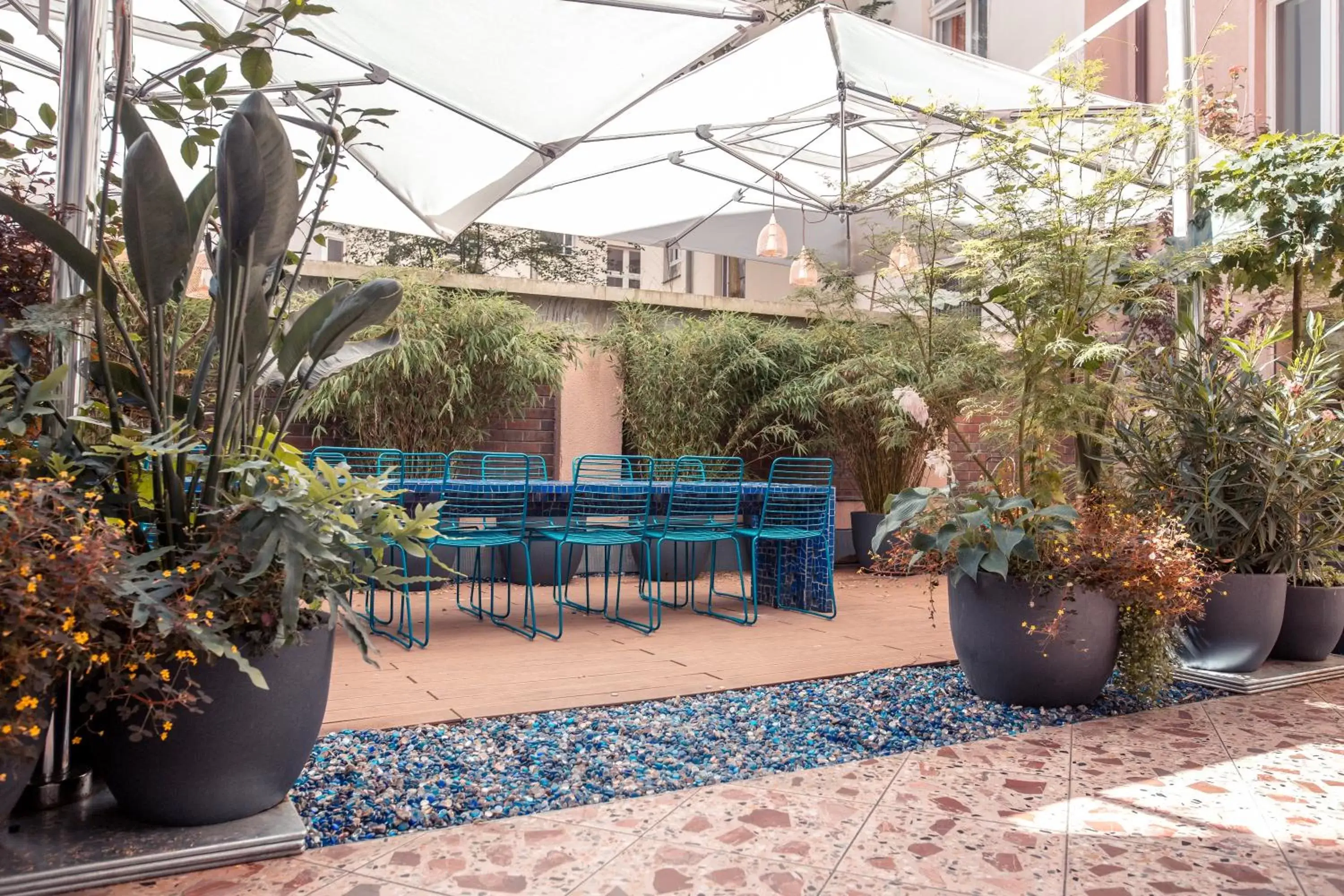 Patio, Patio/Outdoor Area in Hotel Bleibtreu Berlin by Golden Tulip