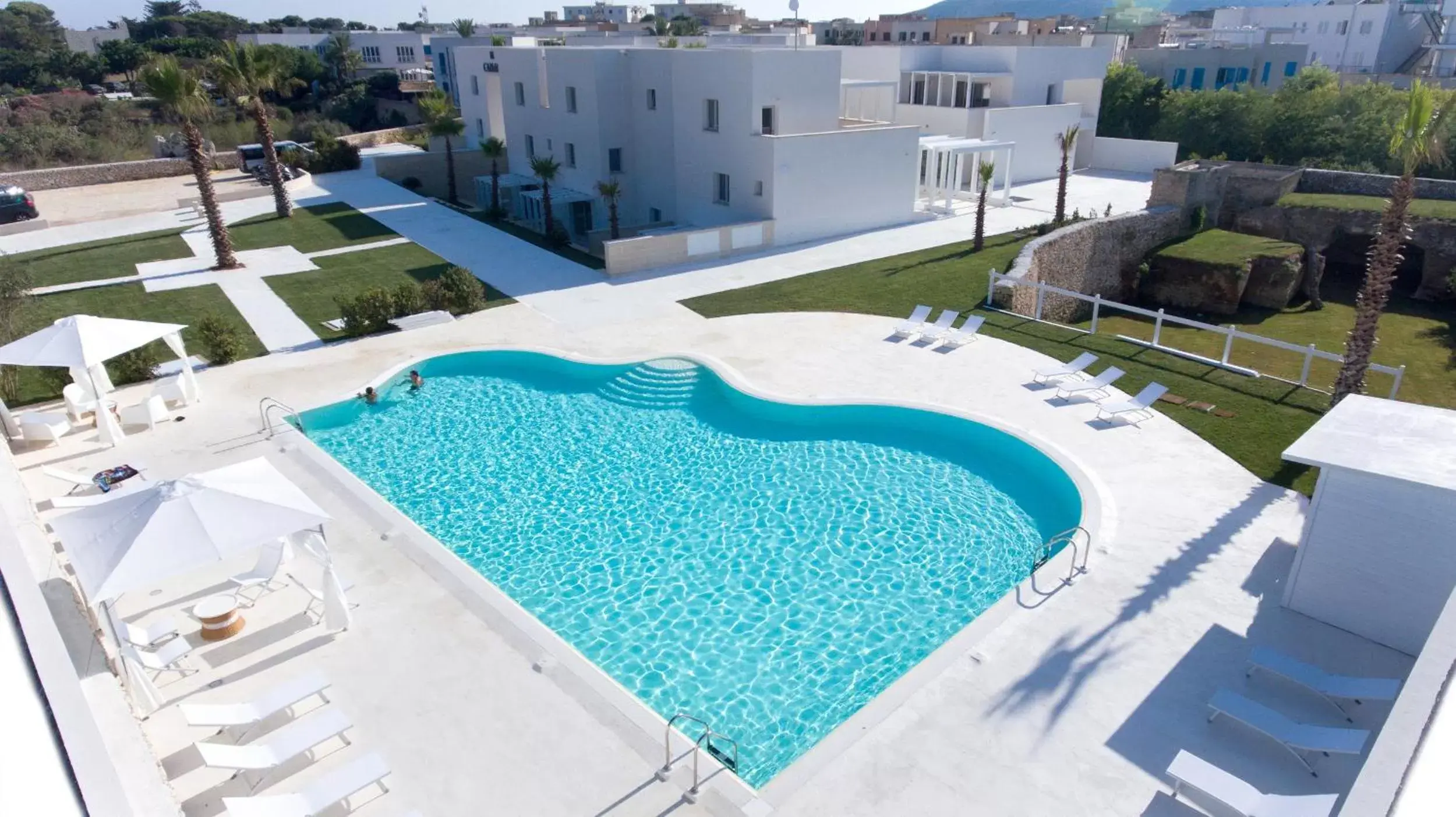 Swimming pool, Pool View in Camarò Favignana