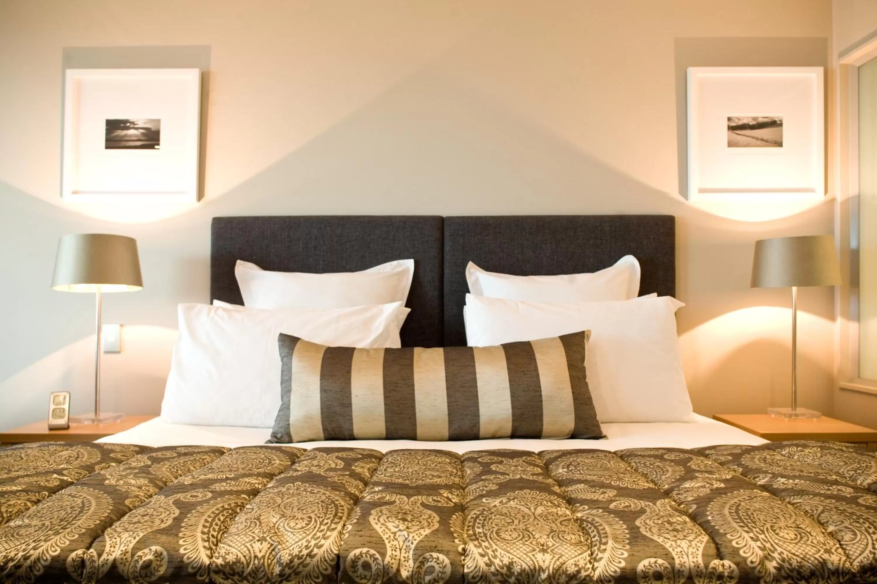 Bed in The Crown Hotel