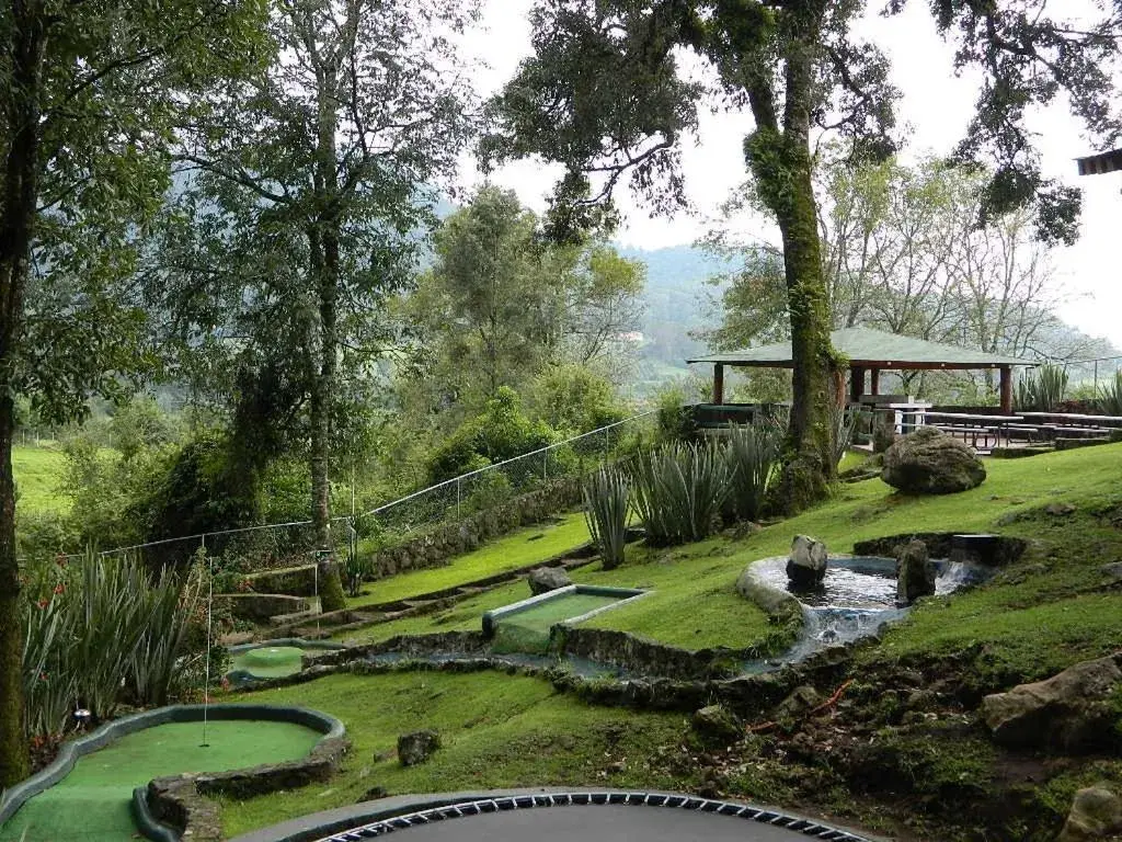 Garden view in Cabañas El Estribo Hotel