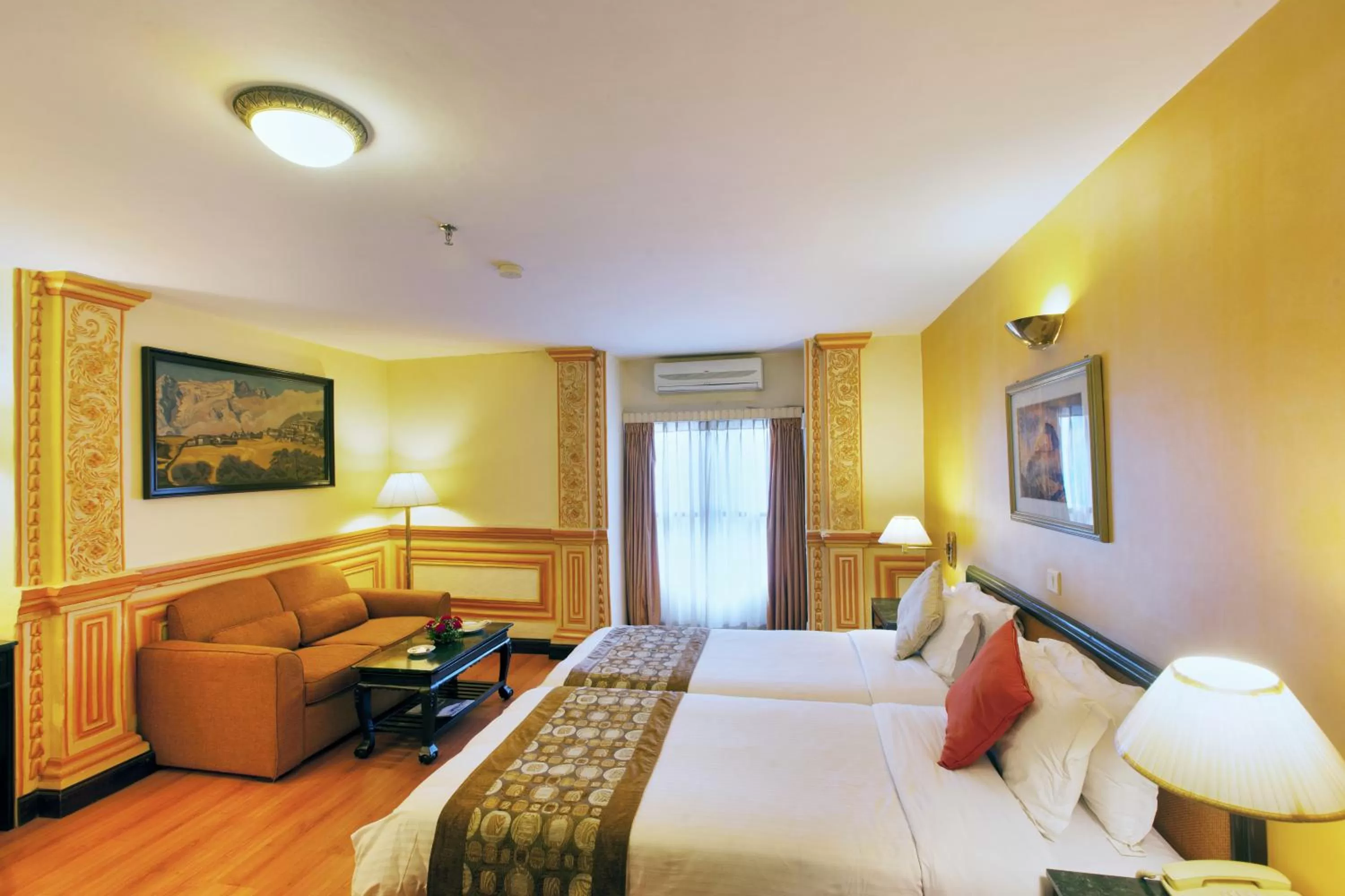 Photo of the whole room, Bed in Hotel Shanker-Palatial Heritage Kathmandu