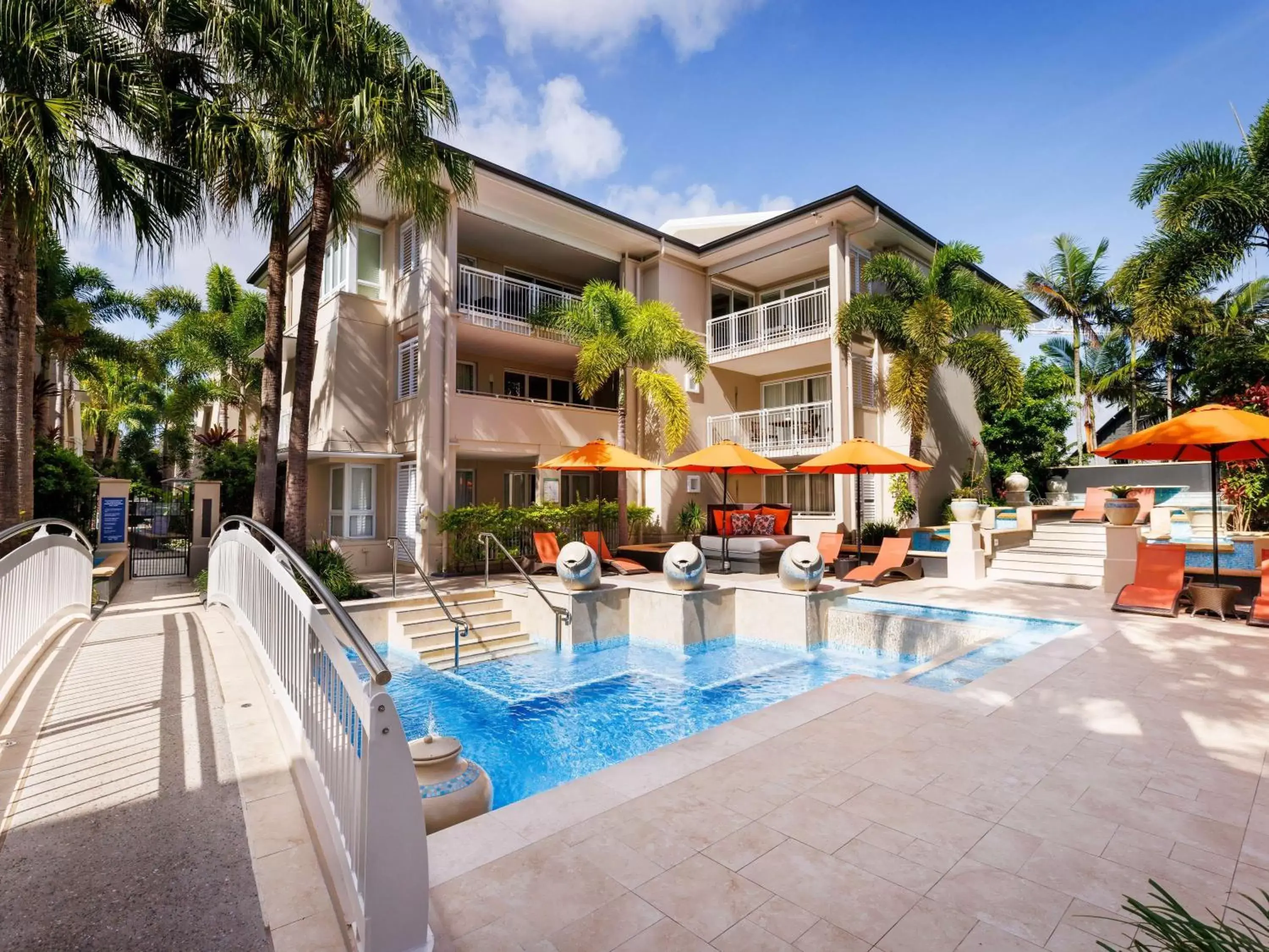 Pool view, Property Building in The Sebel Noosa