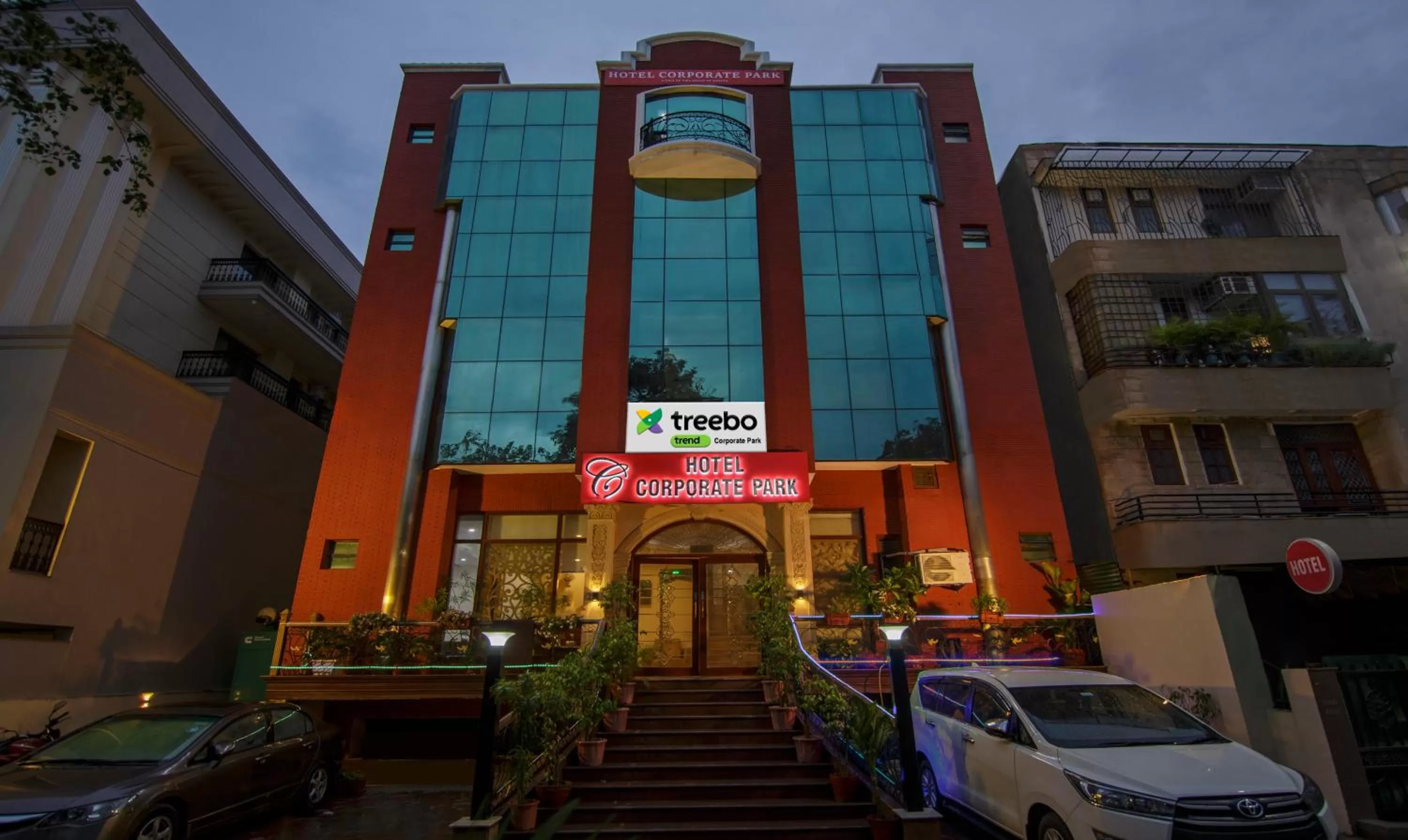 Property building in Treebo Corporate Park