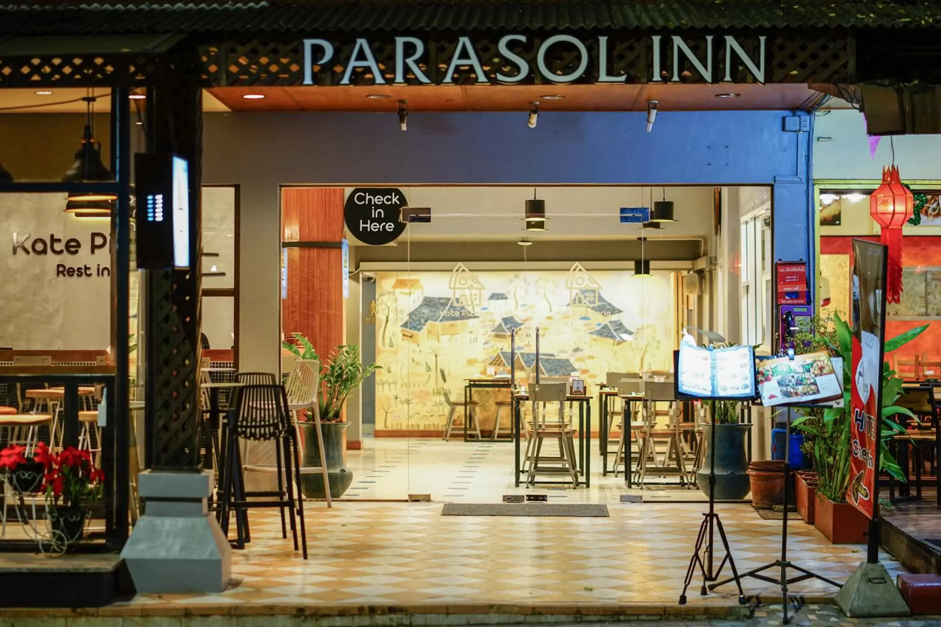 Facade/entrance in Parasol Inn Chiang Mai Old City Hotel - SHA Plus