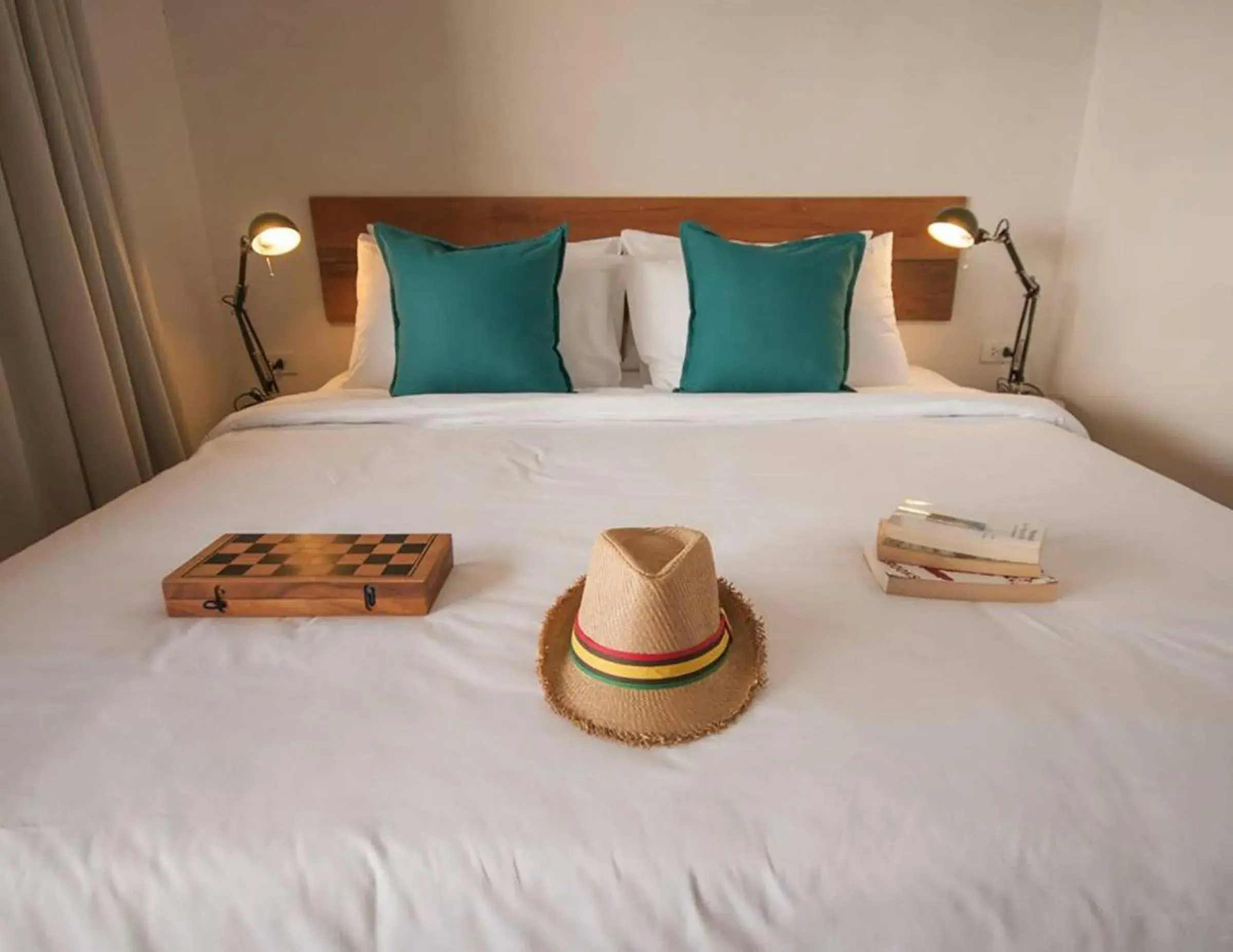 Bed in Escape Beach Resort - SHA Extra Plus Certified