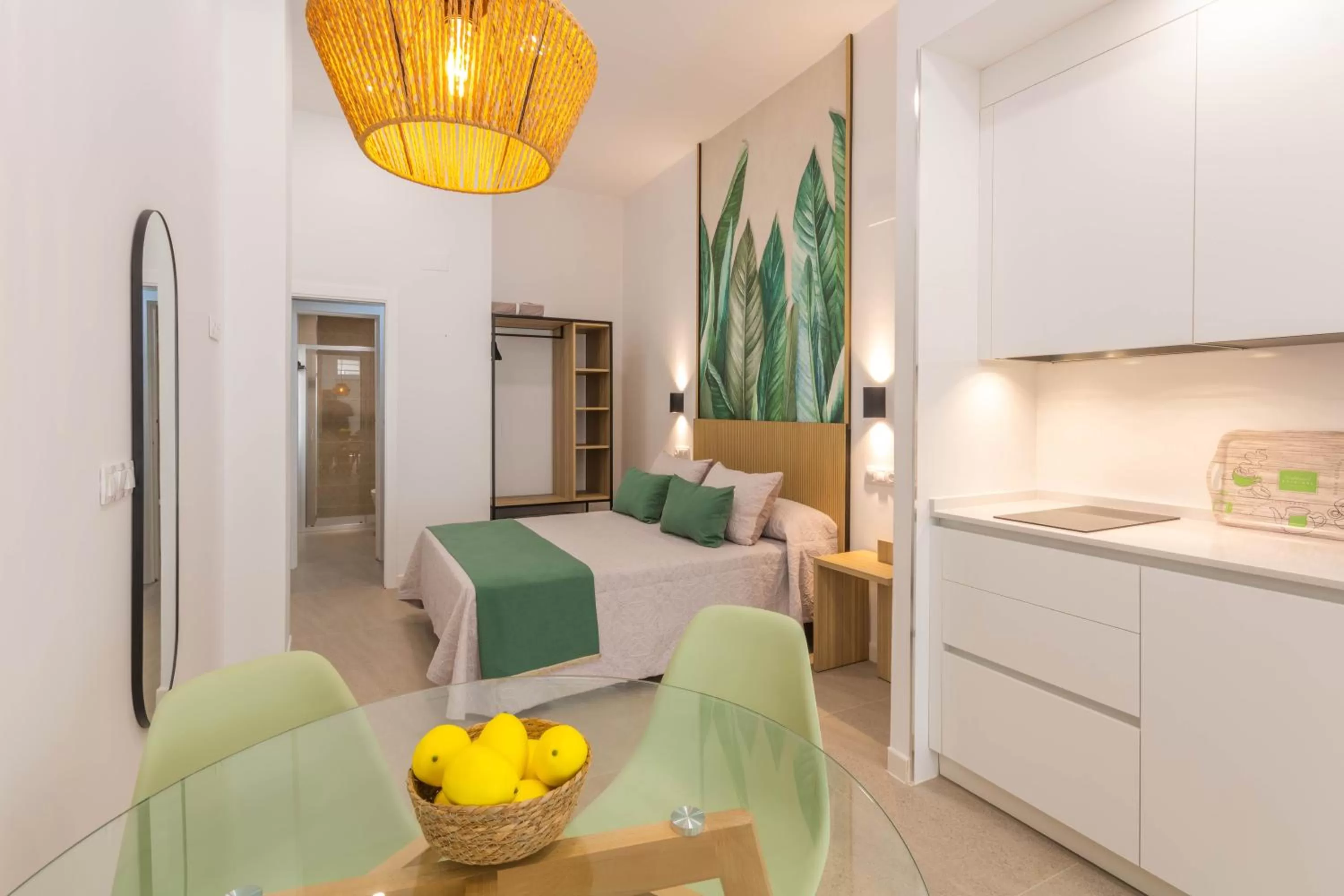 Bed in Apartamentos Alnatur