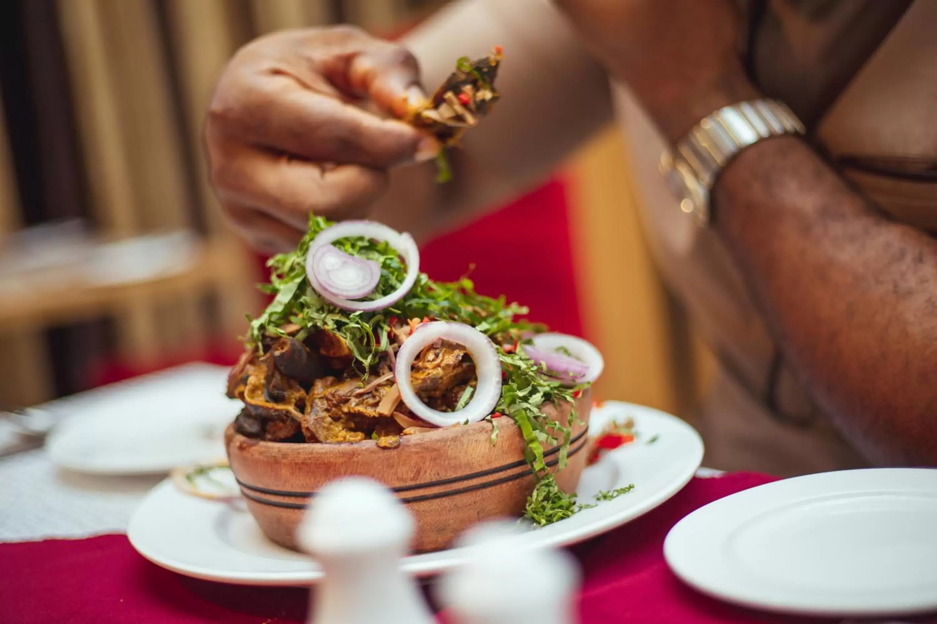 Food in Hotel Sunshine Enugu