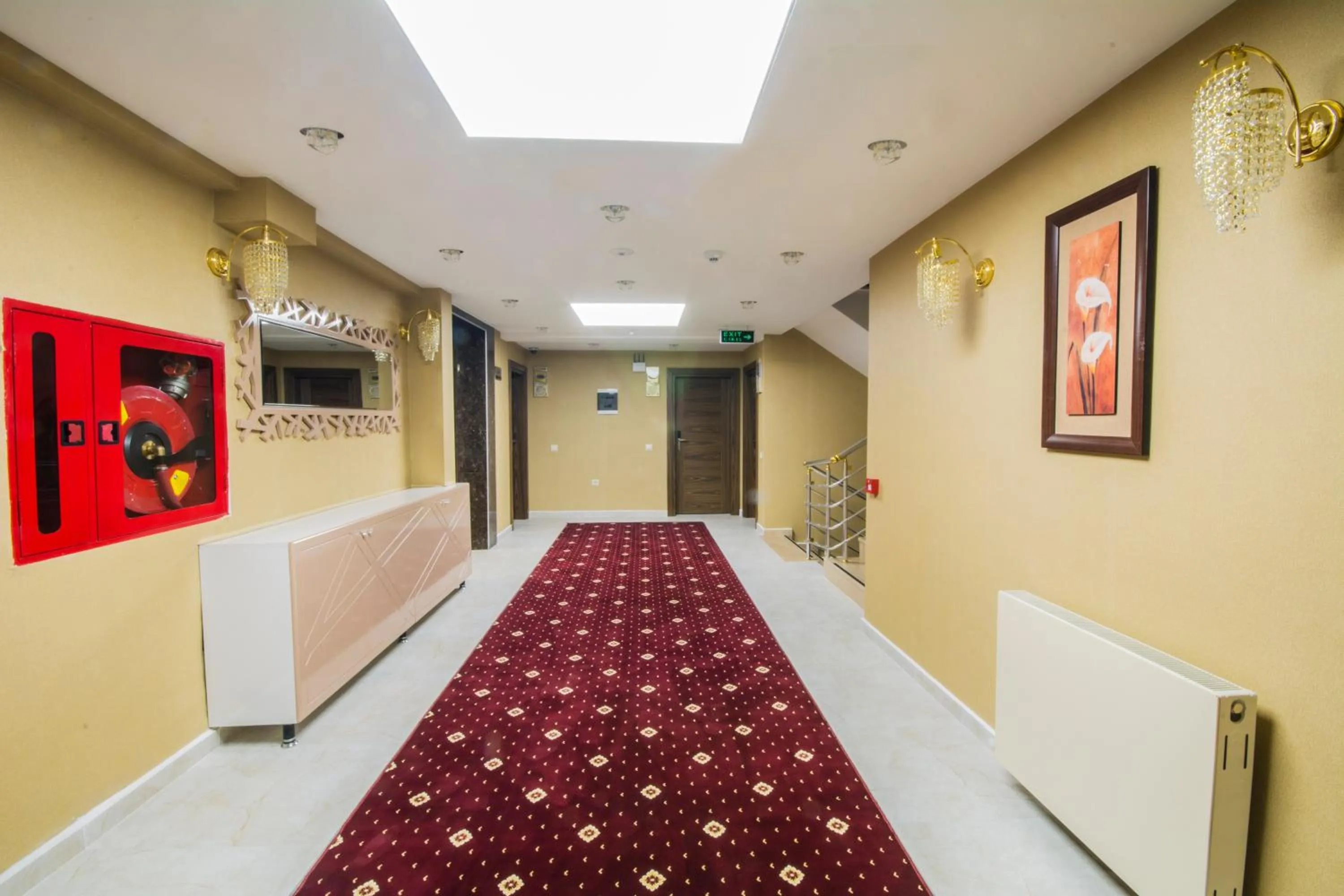 Decorative detail in Business Han Hotel