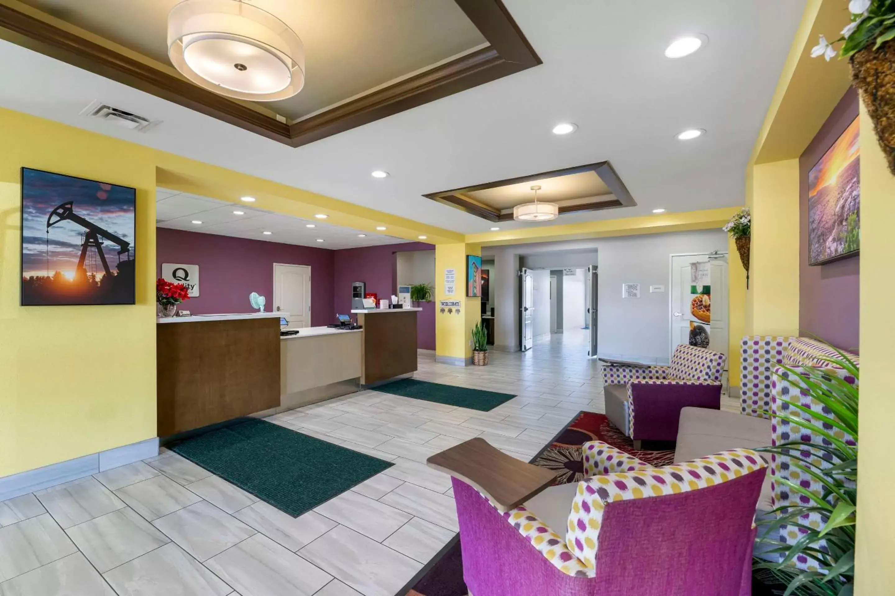 Lobby or reception, Lobby/Reception in Quality Inn & Suites Carlsbad Caverns Area