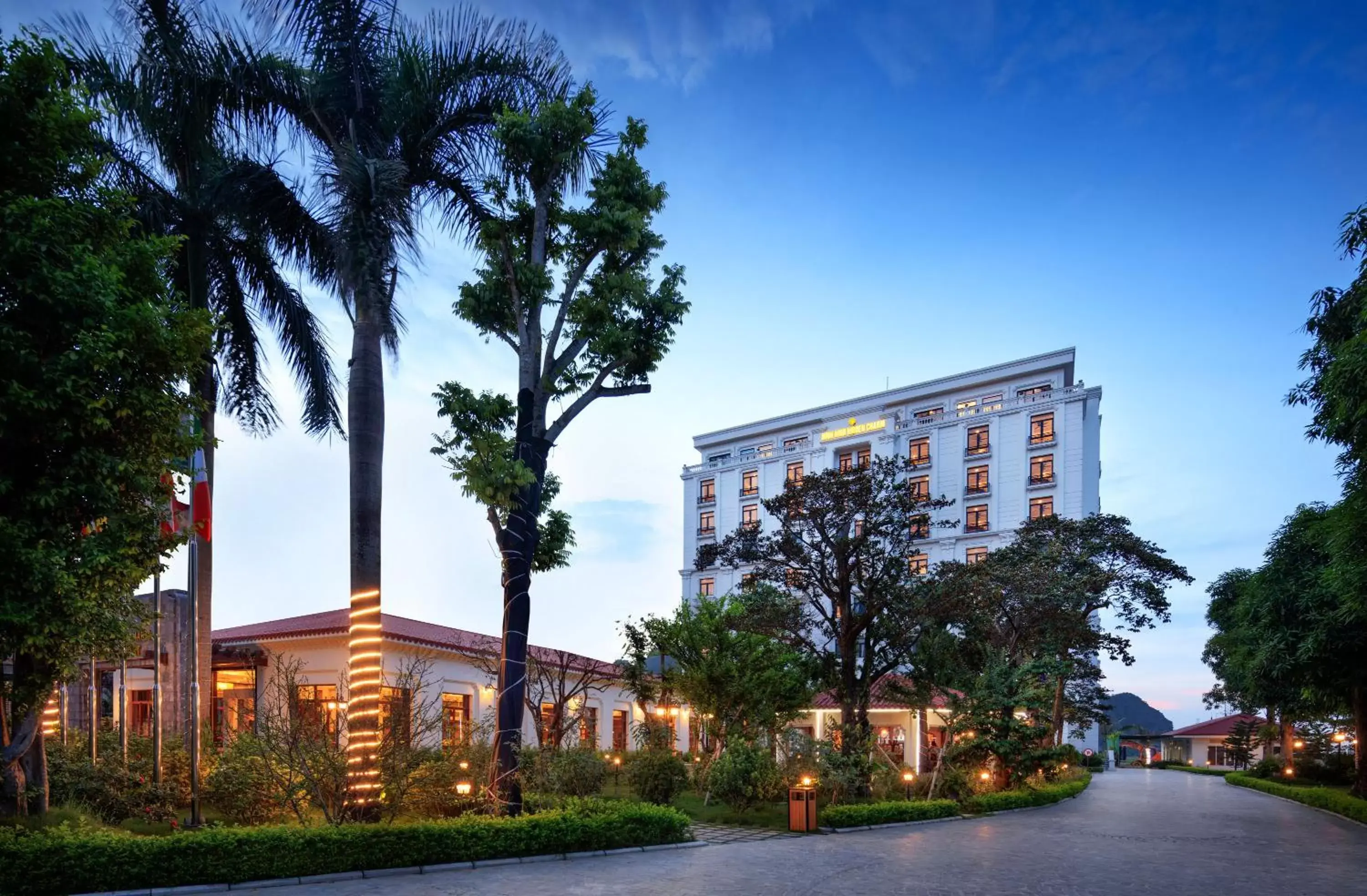 Facade/entrance in Ninh Binh Hidden Charm Hotel & Resort Facade/entrance in Ninh Binh Hidden Charm Hotel & Resort