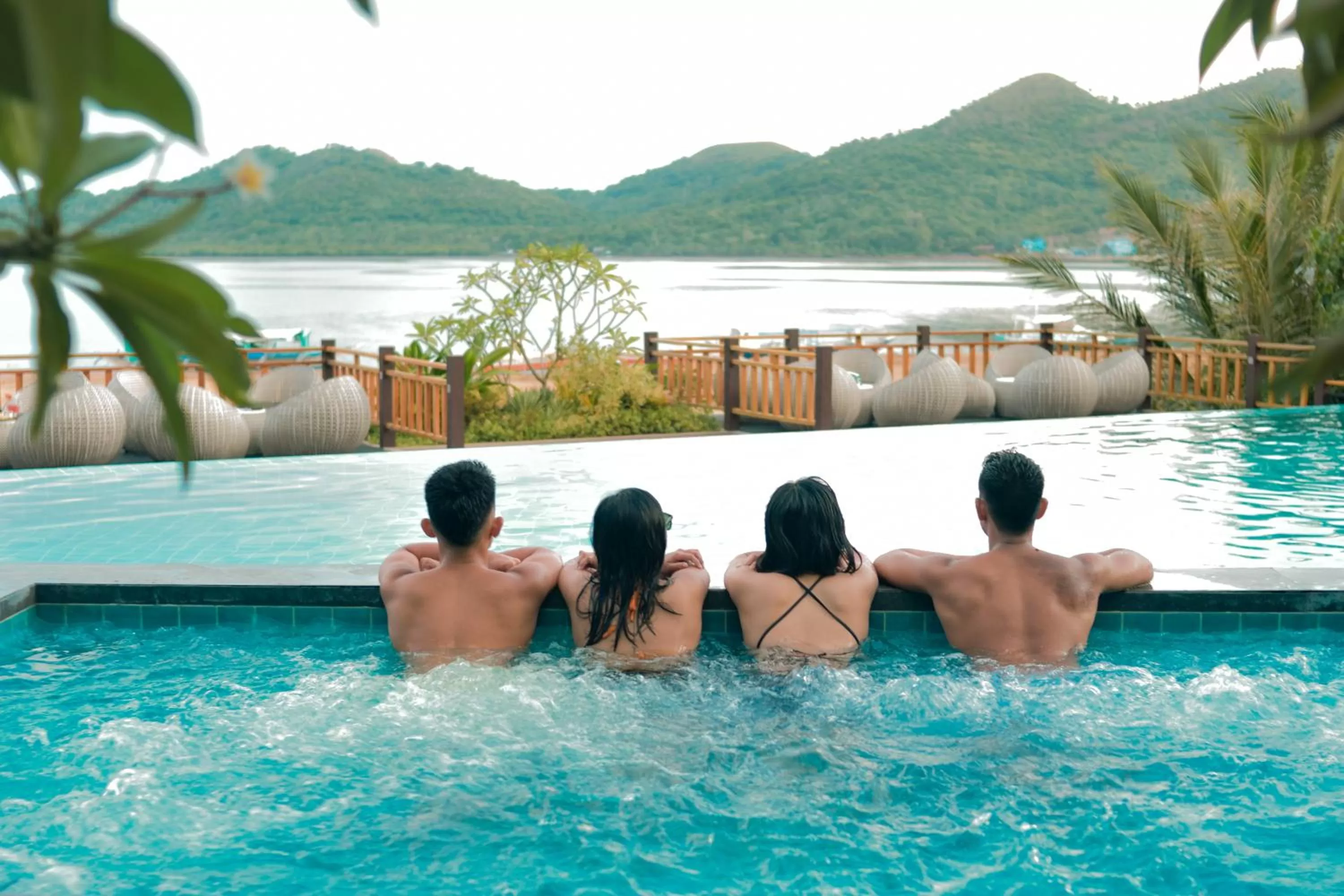 People in Zuri Resort