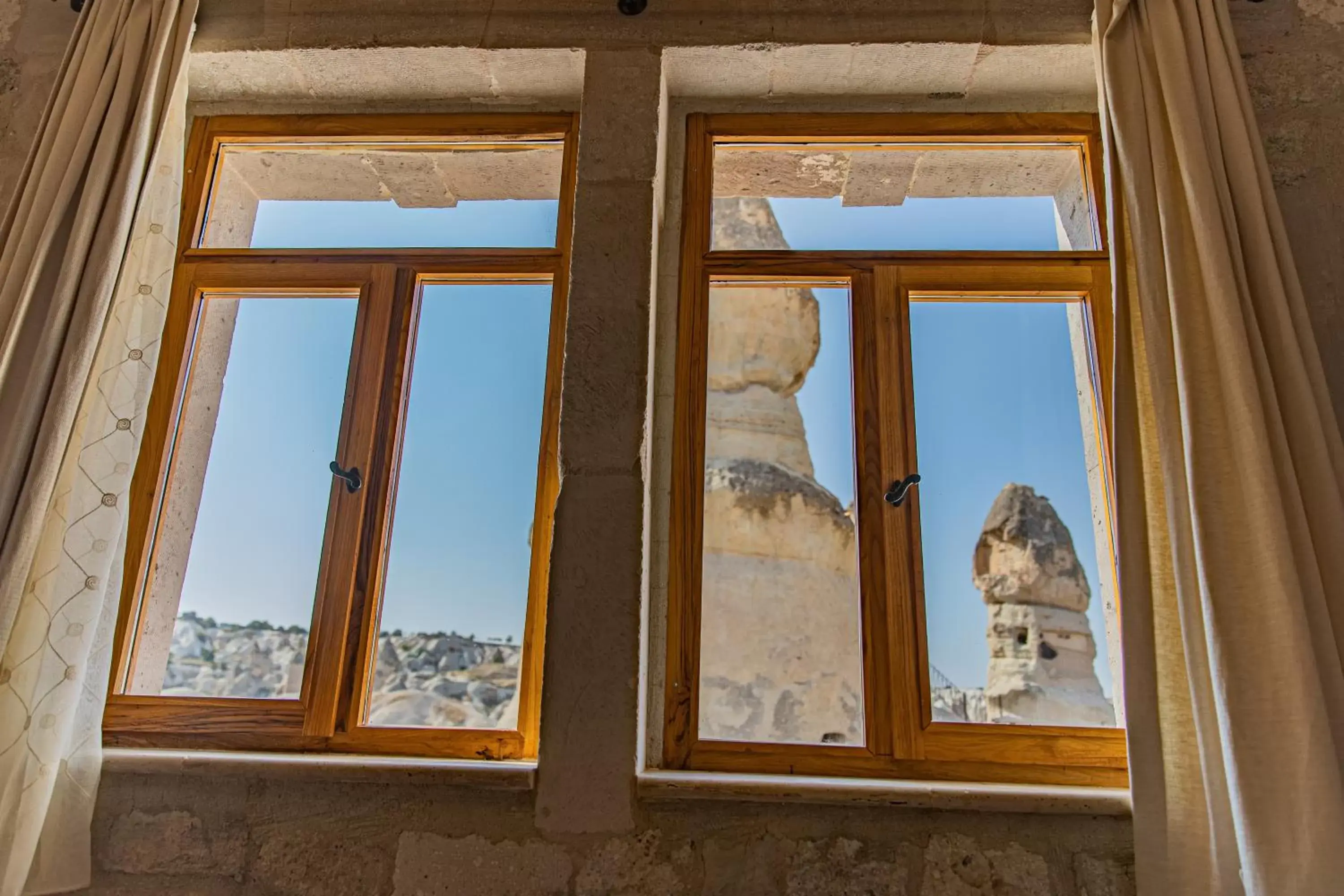 Mountain view in Aza Cave Cappadocia