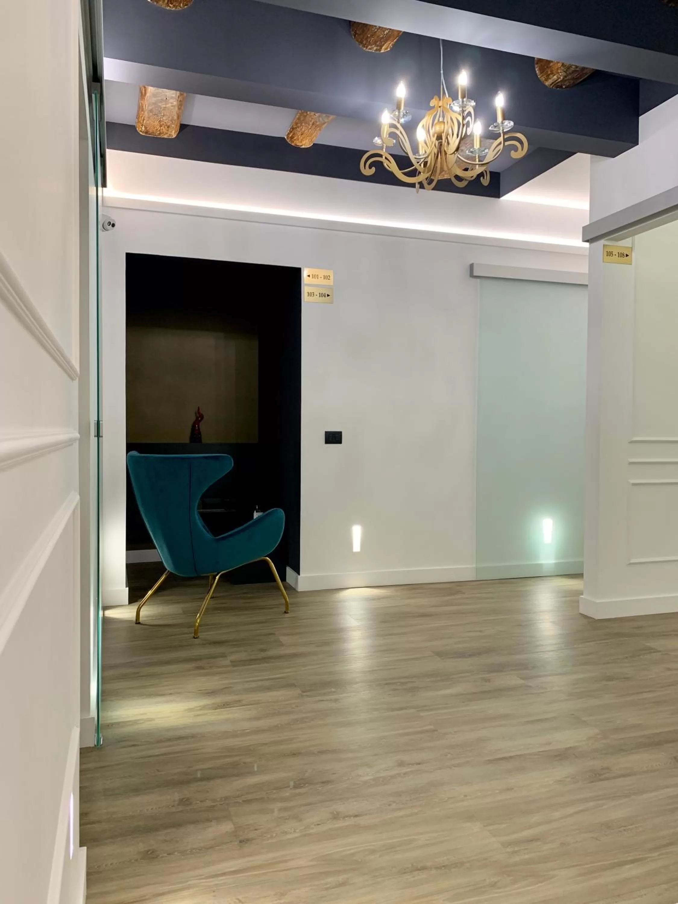 Lobby or reception in Toledo Boutique Rooms