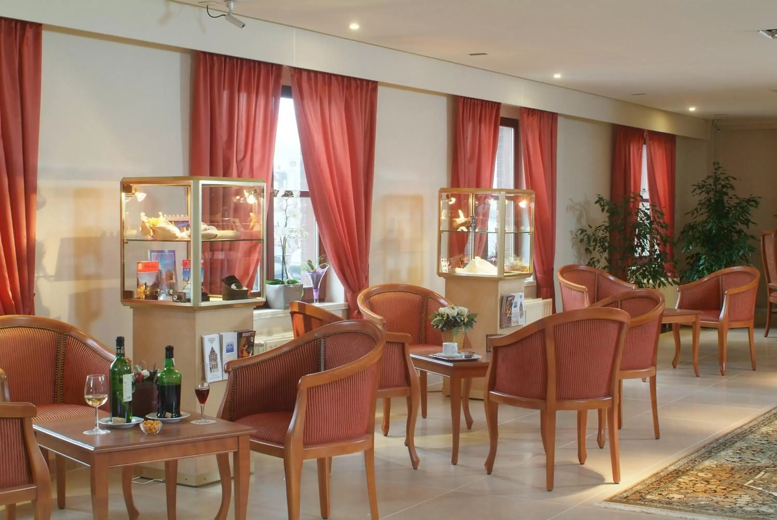 Lobby or reception, Restaurant/Places to Eat in Rosenburg Hotel Brugge